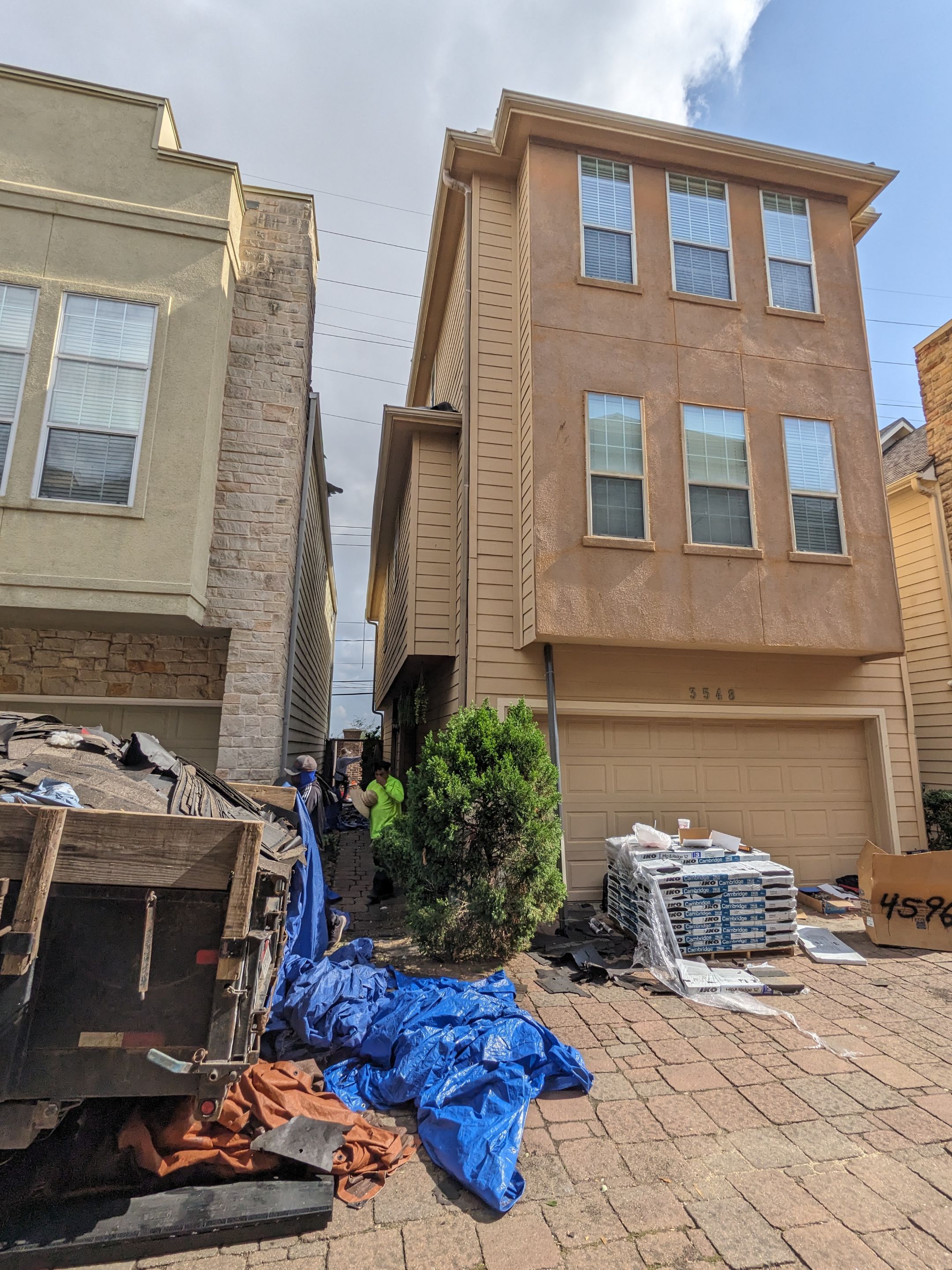 Project in Houston by Roof Guard And Construction