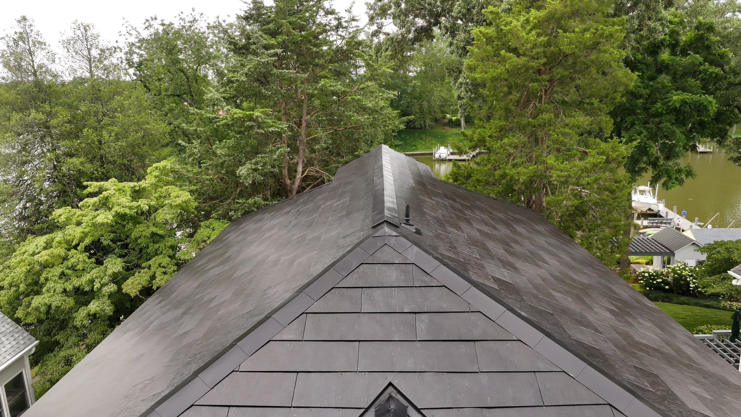 Tesla Solar Roof & Powerwall in Annapolis MD by American Home Contractors