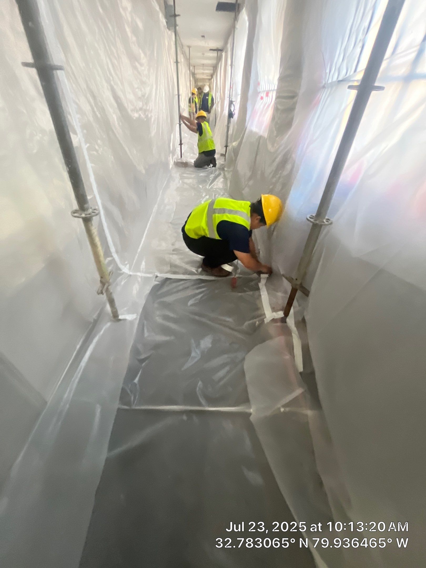 LBP remediation with demolition services by EAS Environmental, LLC.