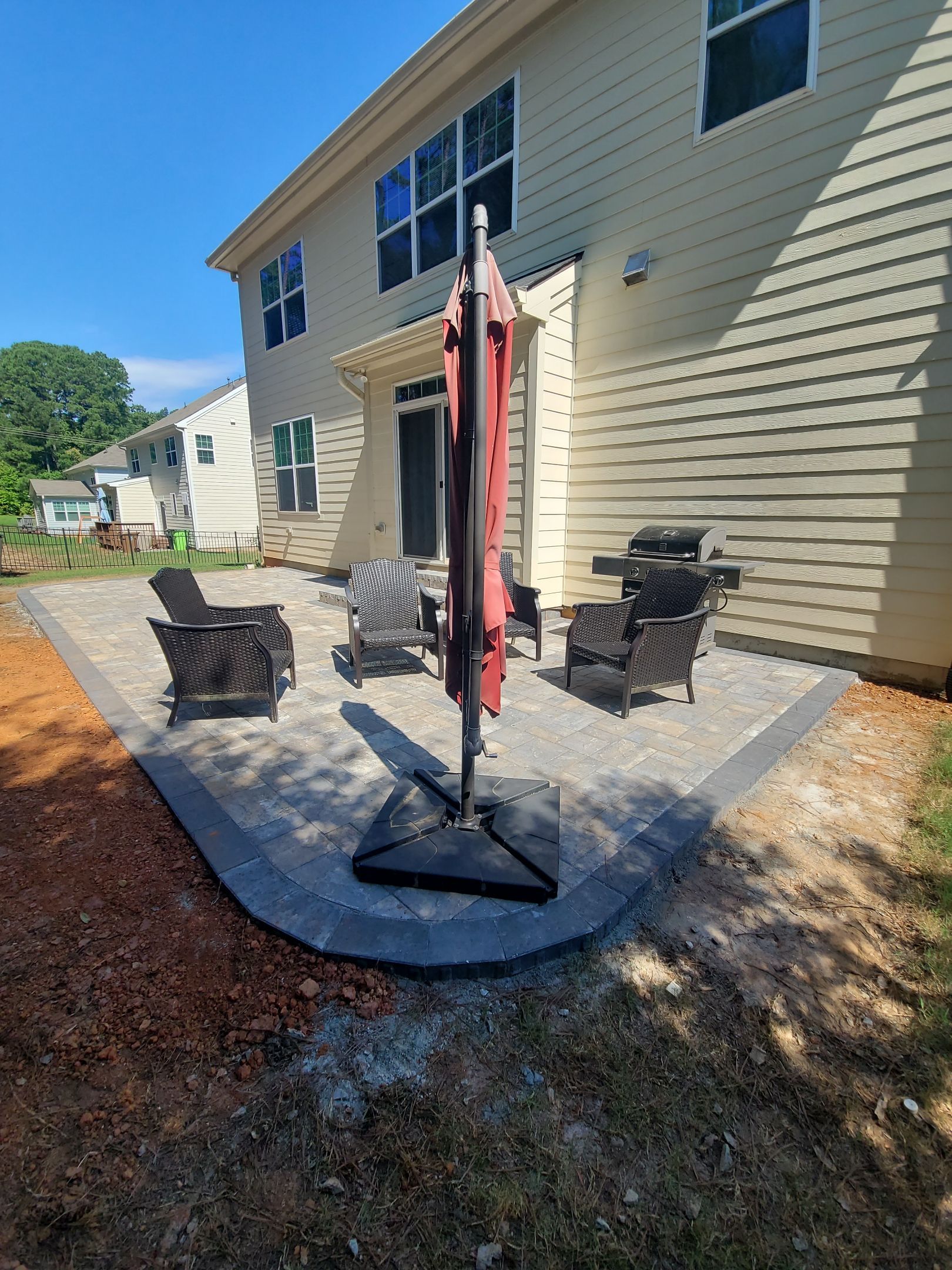 Holly Springs Patio Makeover – From Rotted Deck to Luxurious Outdoor Living by Elite Remodeling and Design LLC