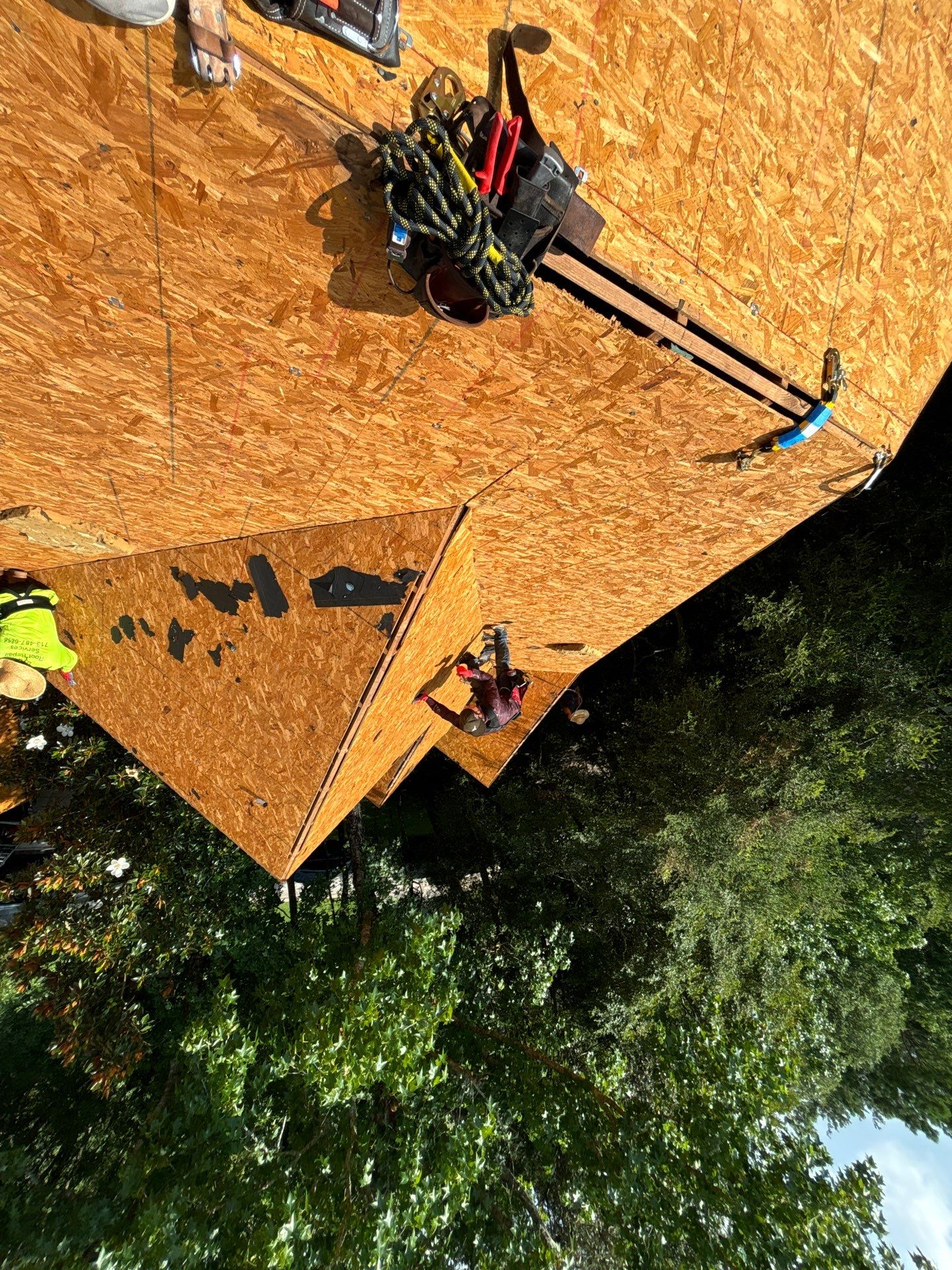 Residential Roofing Installation using Owen's Corning Duration (Lifetime) Shingles by Roof Repair Company