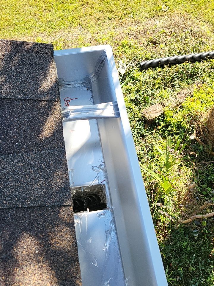 Gutter Installation using K-Style Gutters by Gutter Professors