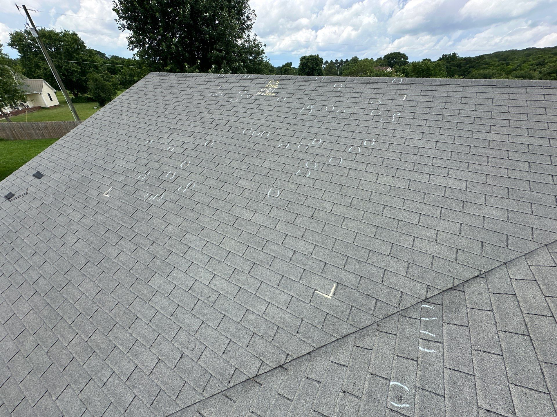 Solid Hail Damage - 3 Tab by Paragon Roofing