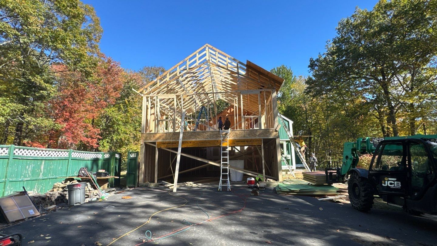 Custom ADU Construction with Vaulted In-Law Suite – LP SmartSide®, ZIP System® & Harvey® Windows by Sensible Home Solutions