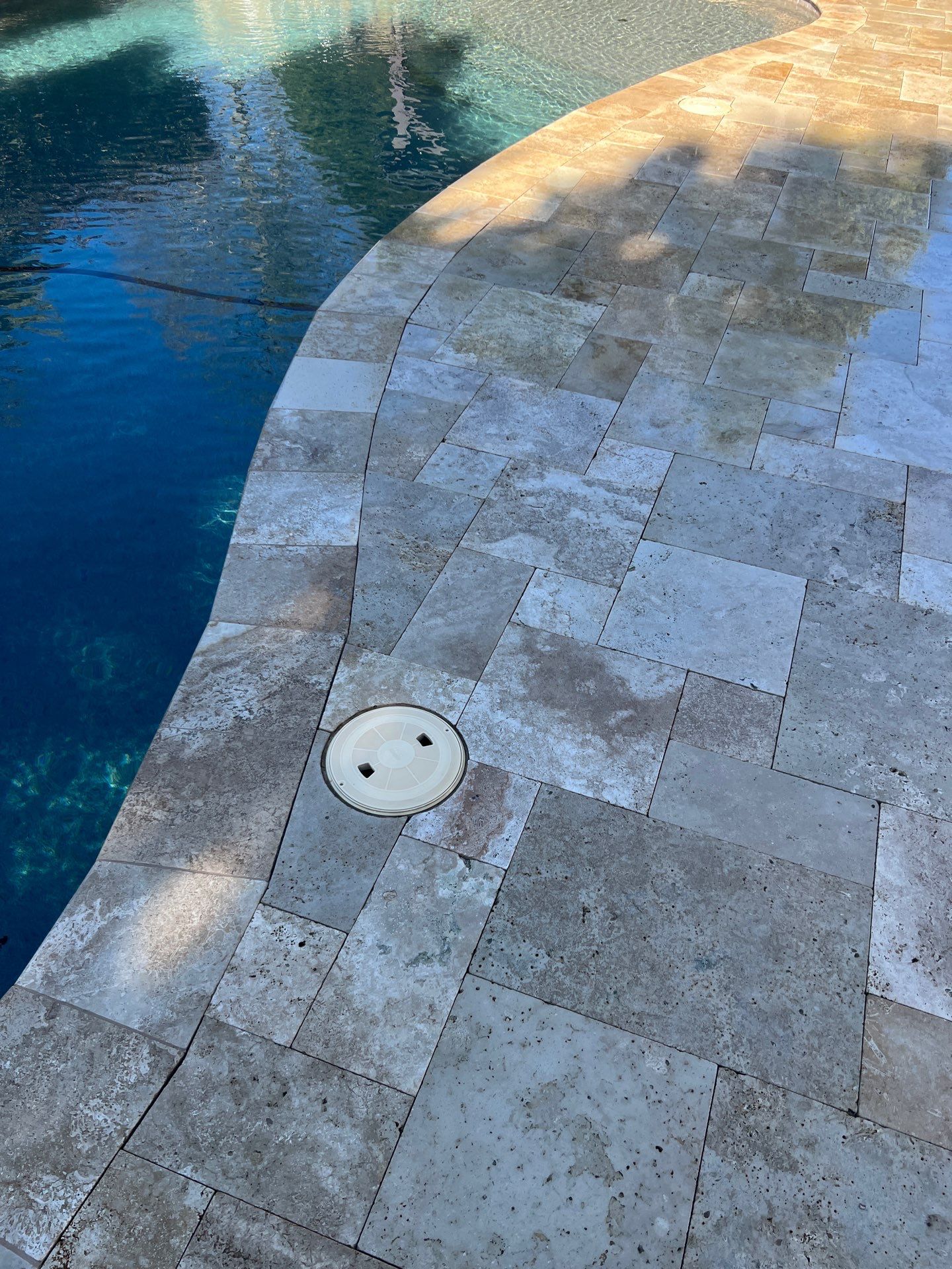 Travertine  using Concrete Sealant by DuraSeal