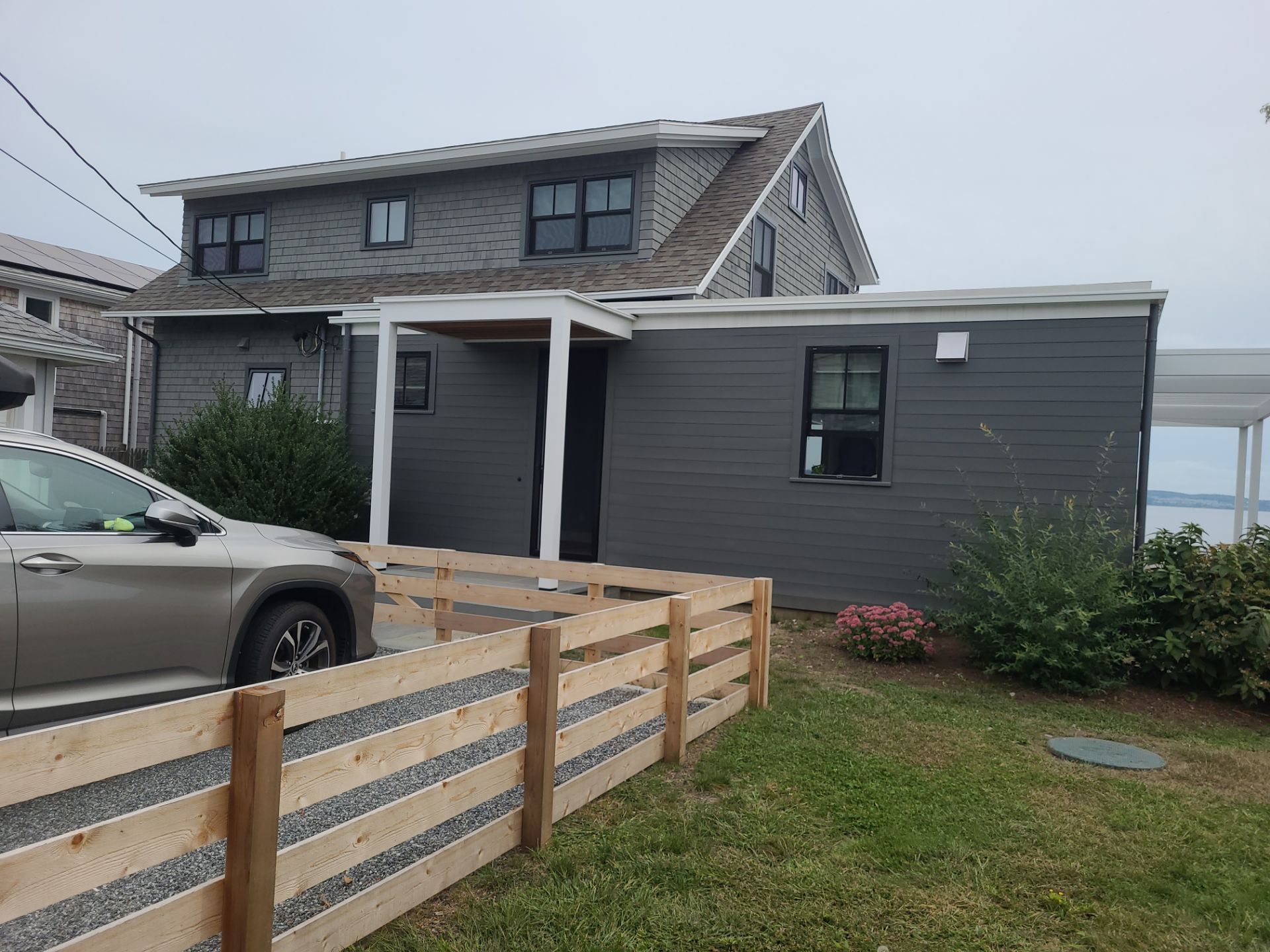 Gutter Installation using 5" Box Style Aluminum Gutter by Gutter Pro Enterprises