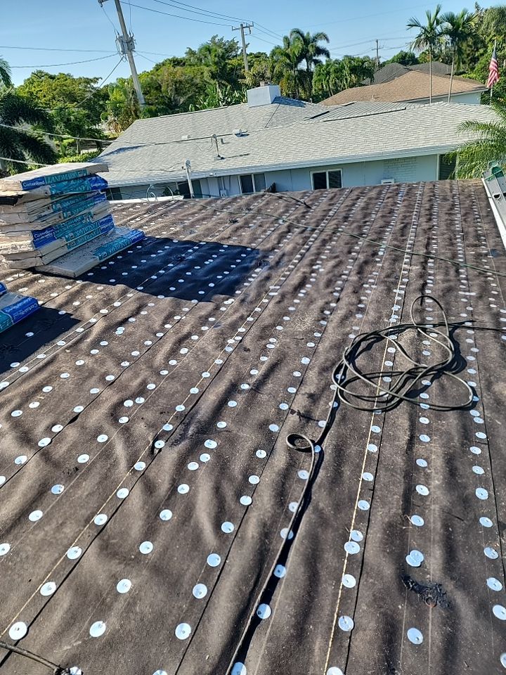 Shingle Roof Replacement and Decking Repair in Boynton Beach by Aastro Roofing
