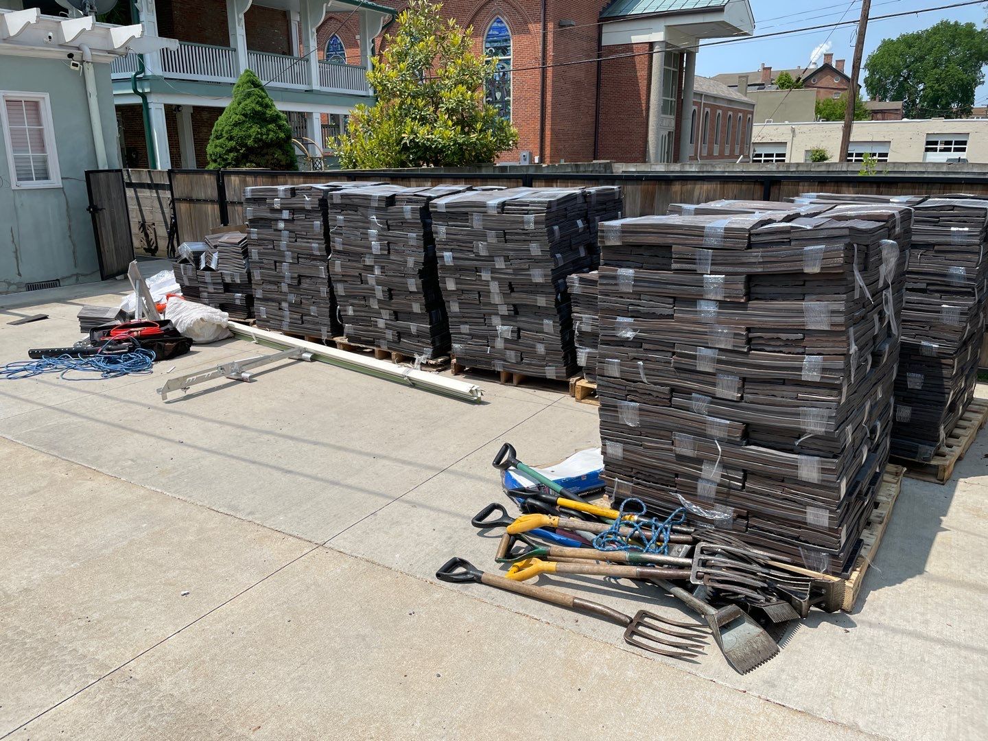 Slate removal/Cedar Shake replacement by Storm Contracting 