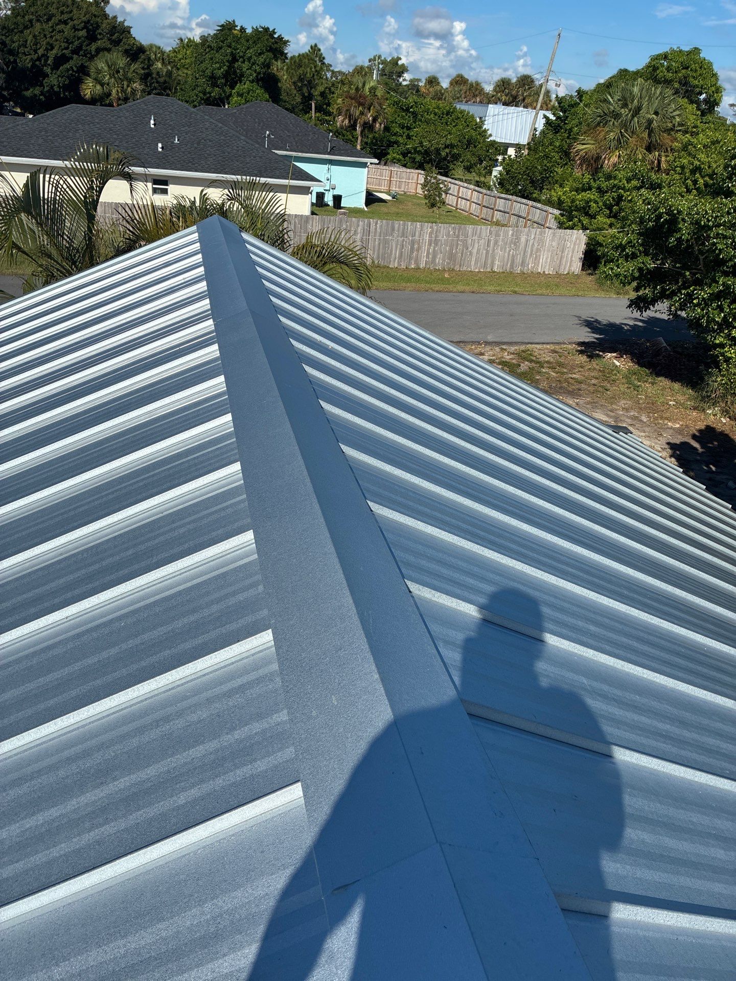 24ga 1" Nail-Strip Mill Finish by Total Roofing System The Metal Roof Experts