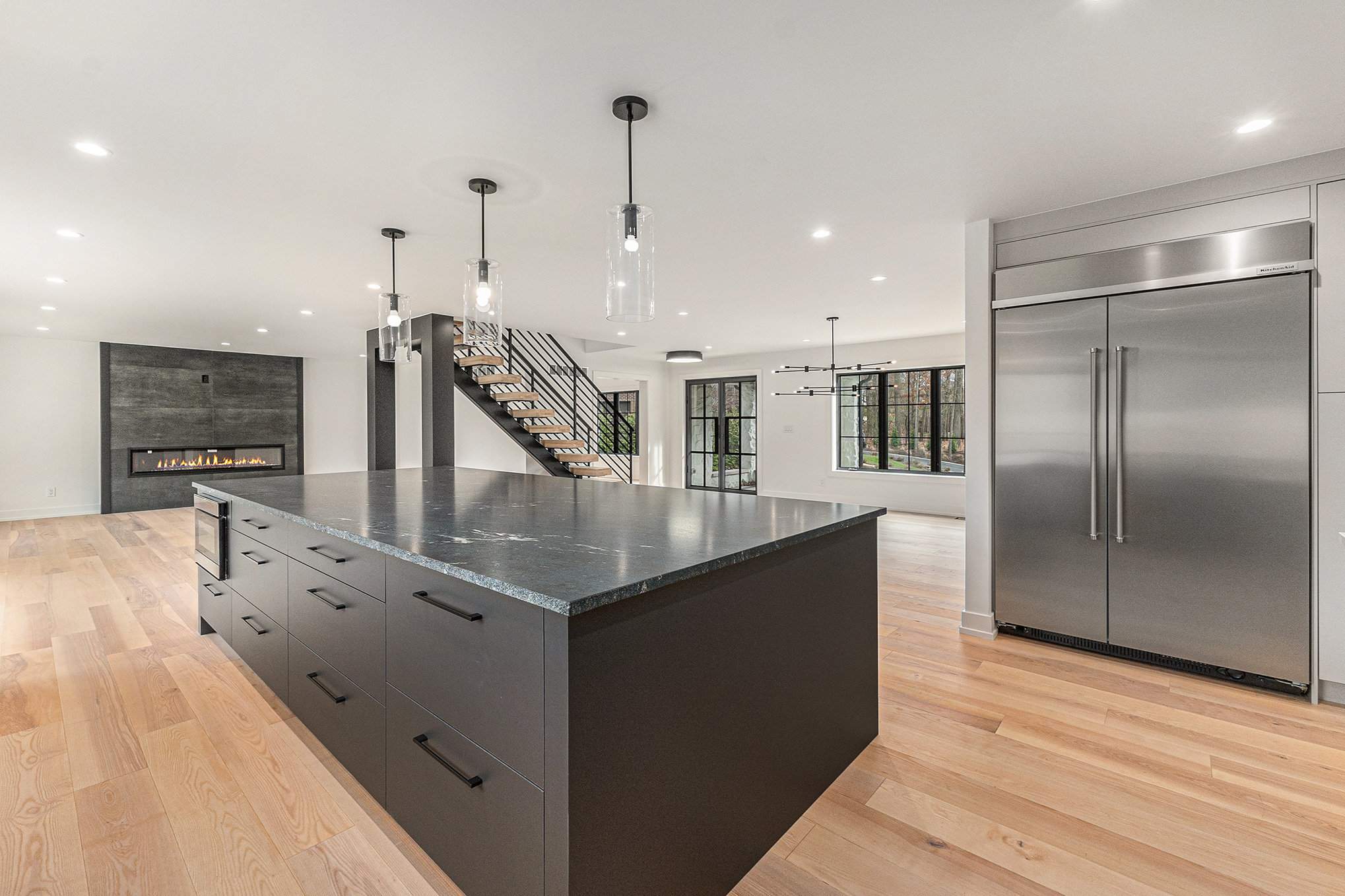 Private Residence - Exterior & Interior Remodel  by Bloomfield Construction & Restoration