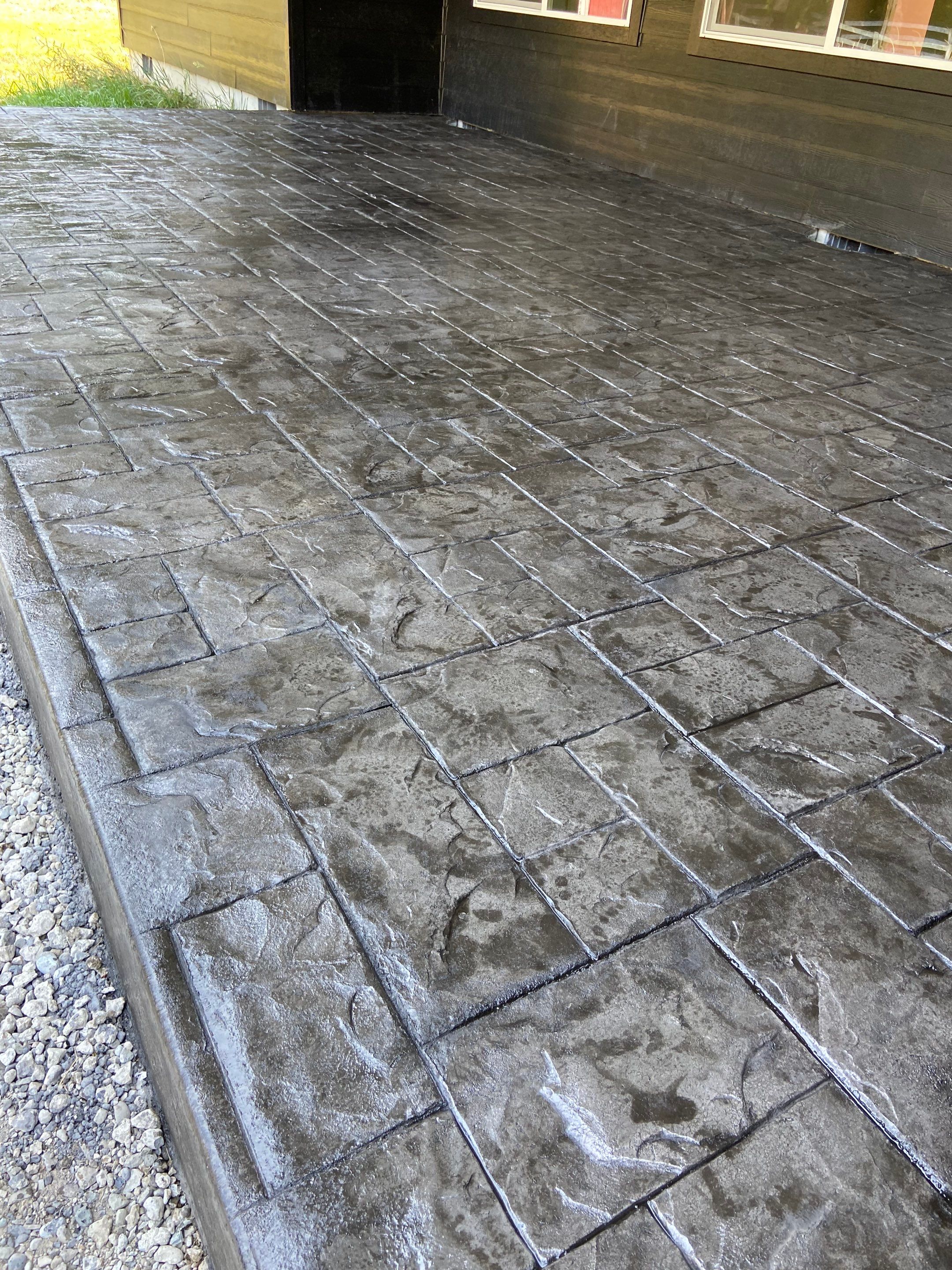 Lauren | Concrete Driveway, Back Patio & Asphalt Patch Repair  by Jireh Asphalt & Concrete Inc 