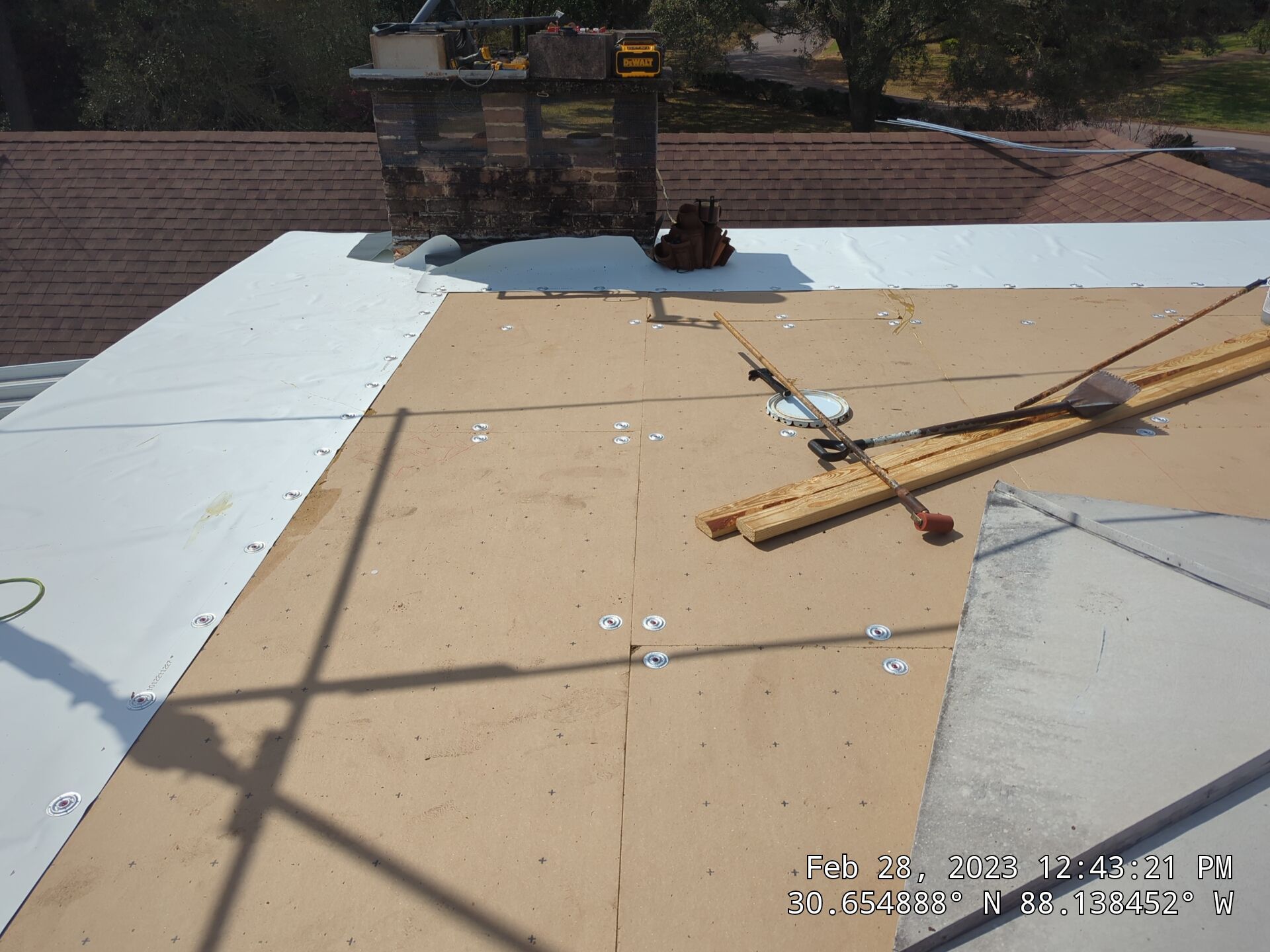 Residential Roofing Installation using Roof Replacement by American Roofing & Construction LLC