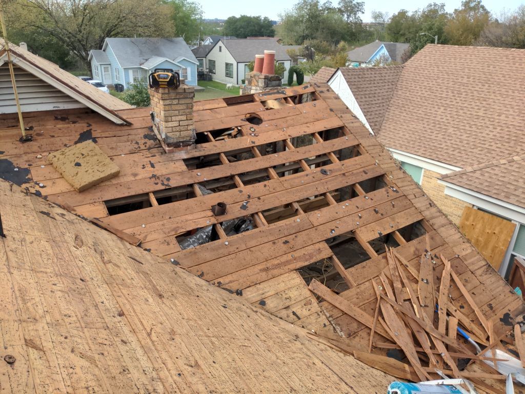 Roof Replacement in Central Fort Worth by Blackforest Roofing