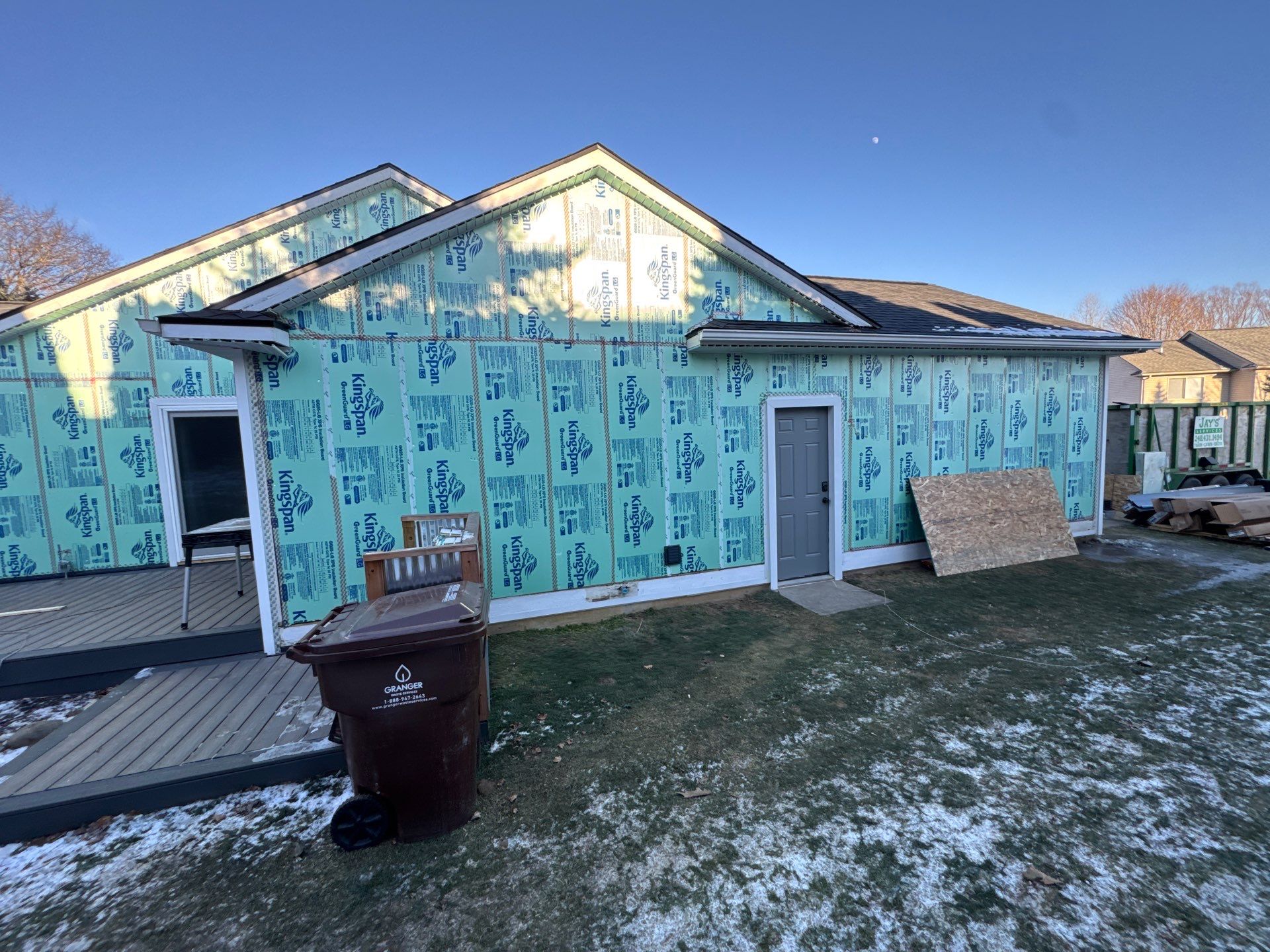 Siding Replacement using Alside Charter Oak D4.5" Riveria Dusk by 180 Contractors