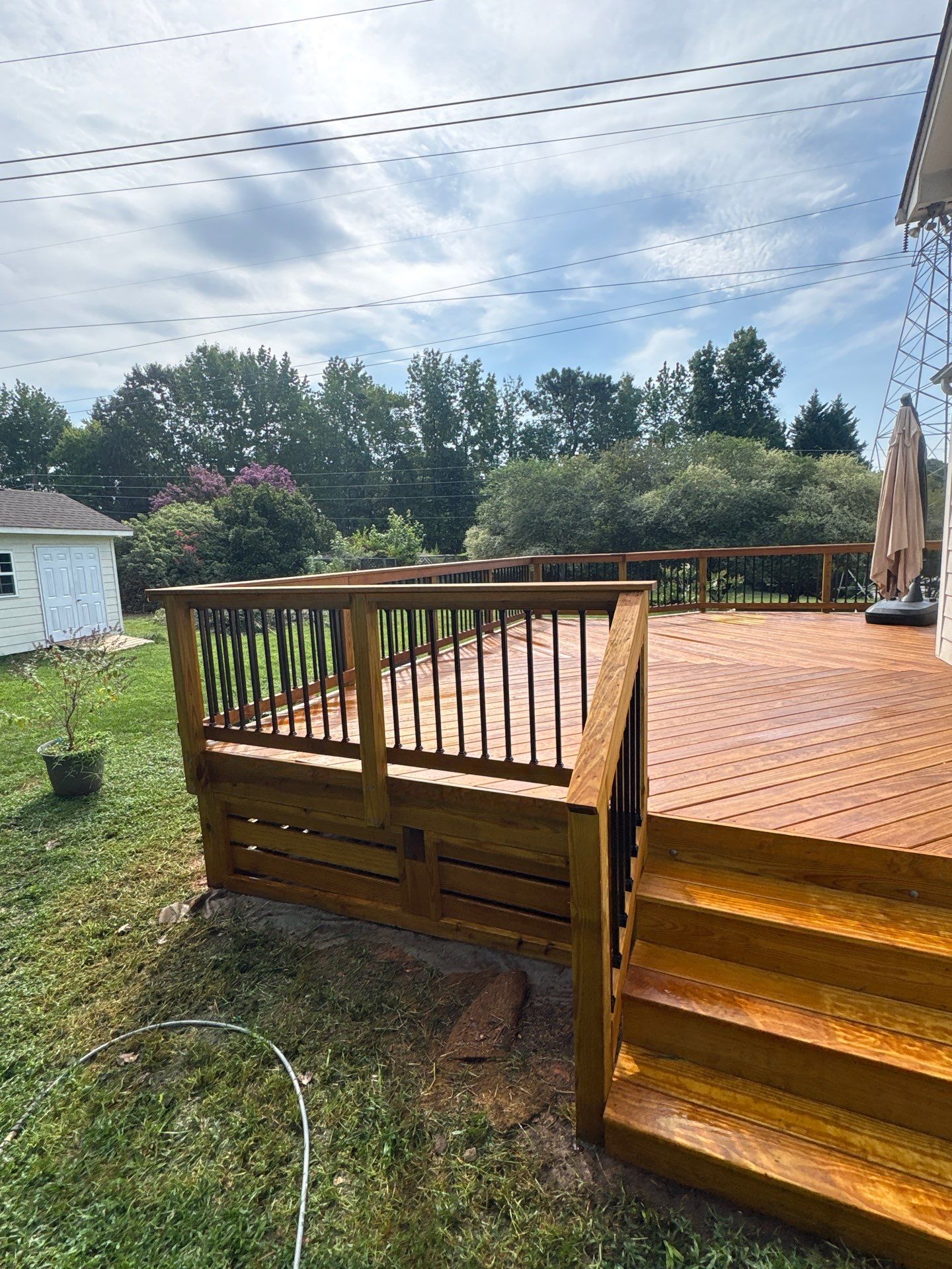 Deck using Wood Sealant by DuraSeal