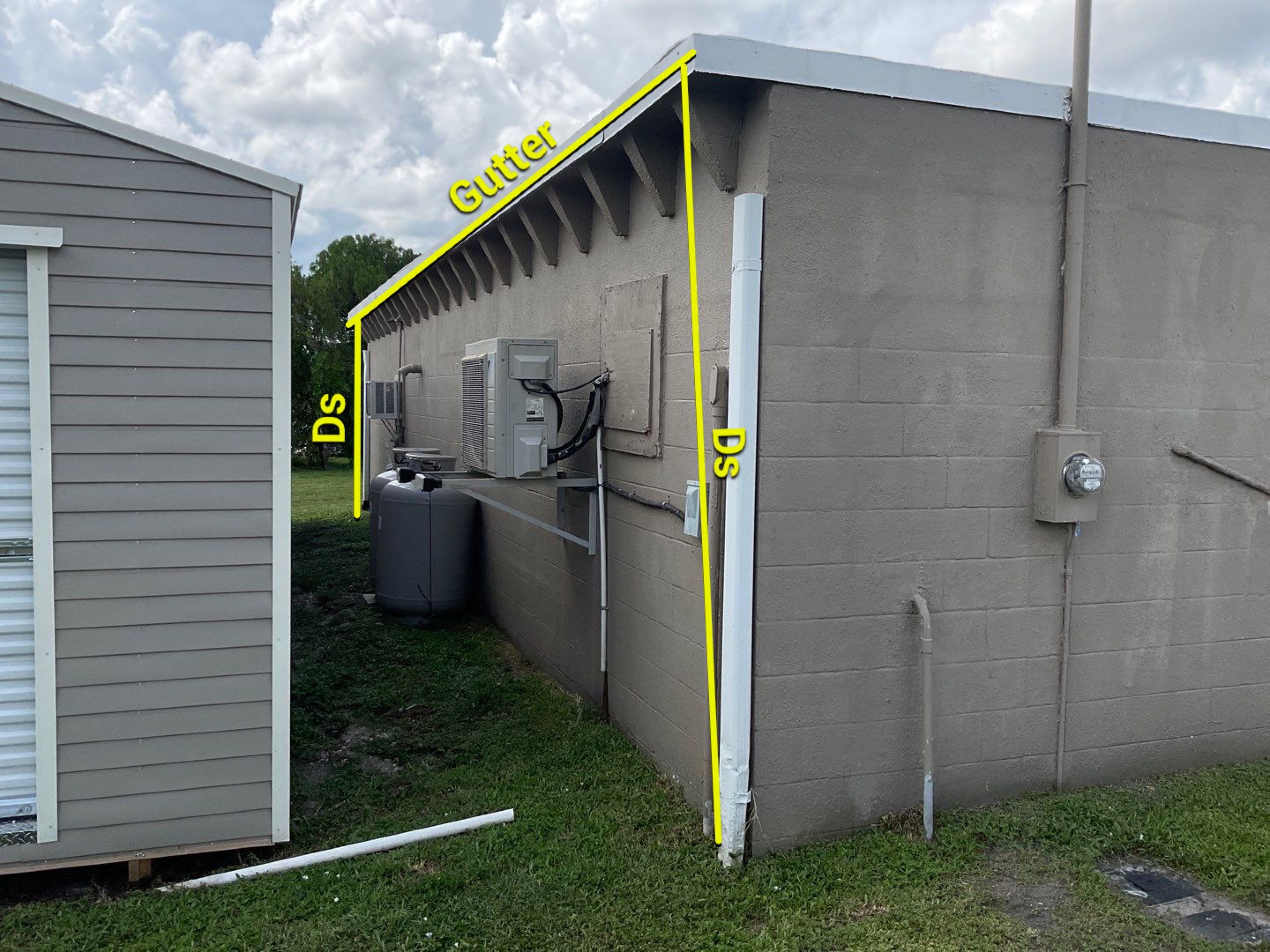Aluminum Seamless Gutters using K-Style Seamless Gutters in North Fort Myers, FL by Gutter Professors
