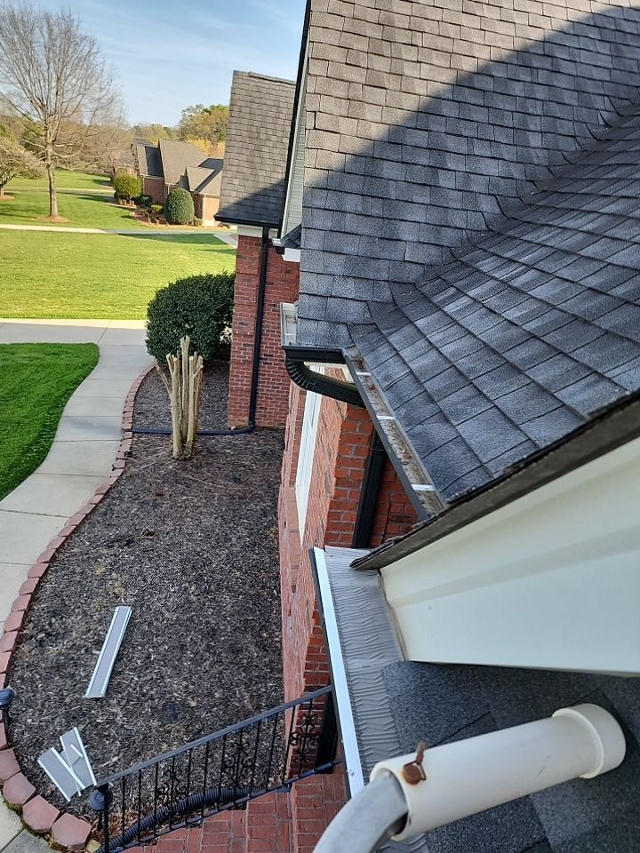 Gutter Guard Instalation using Leaf Blaster Pro by Gutter Glove by Power Wash Masters LLC