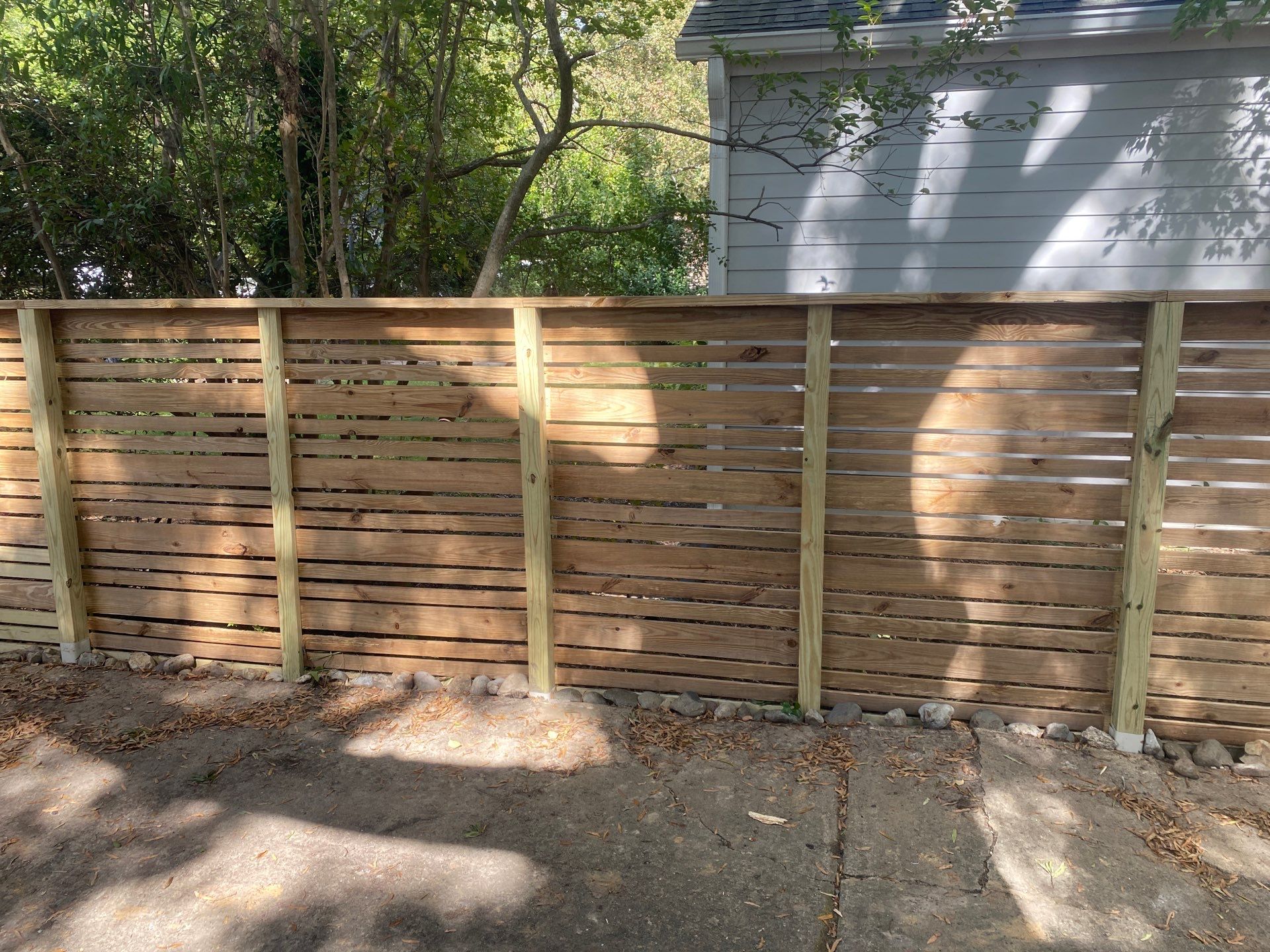 Fence Repair and Exterior Painting by Billy Weatherspoon Contractor