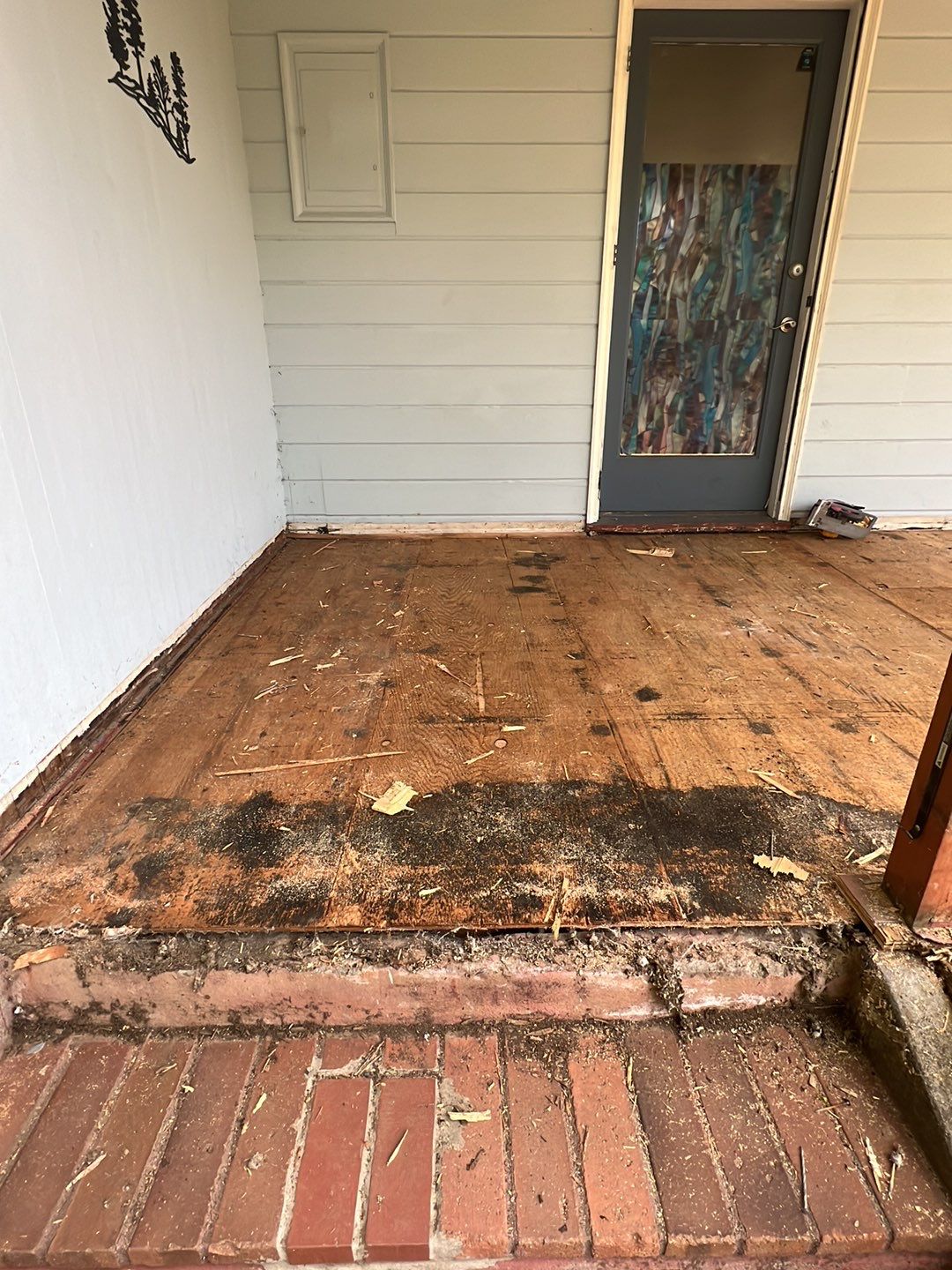 Residential Deck Replacement using Dec-Tec Membrane Color: Grafton by Orezona Building & Roofing Company, Inc.