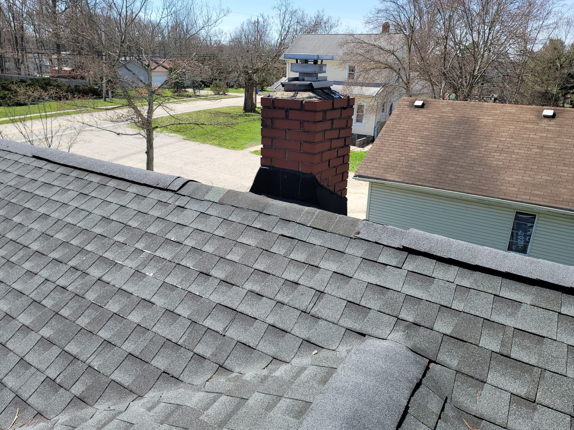 Atlas Pinnacle, Black Shadow, Drip Edge, Color, White by Eagle Eye Roofing