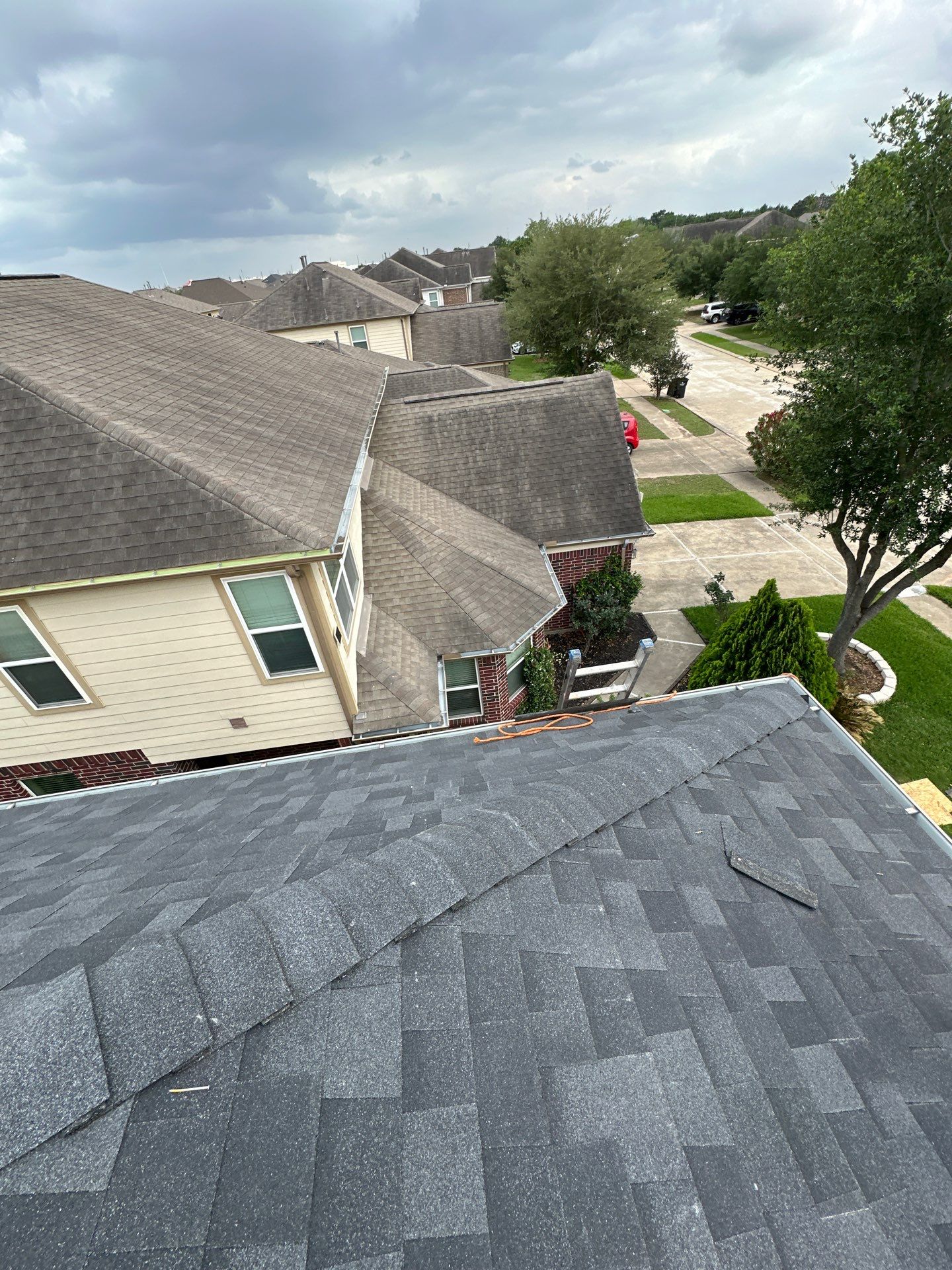 Project in Katy by Motion Roofing