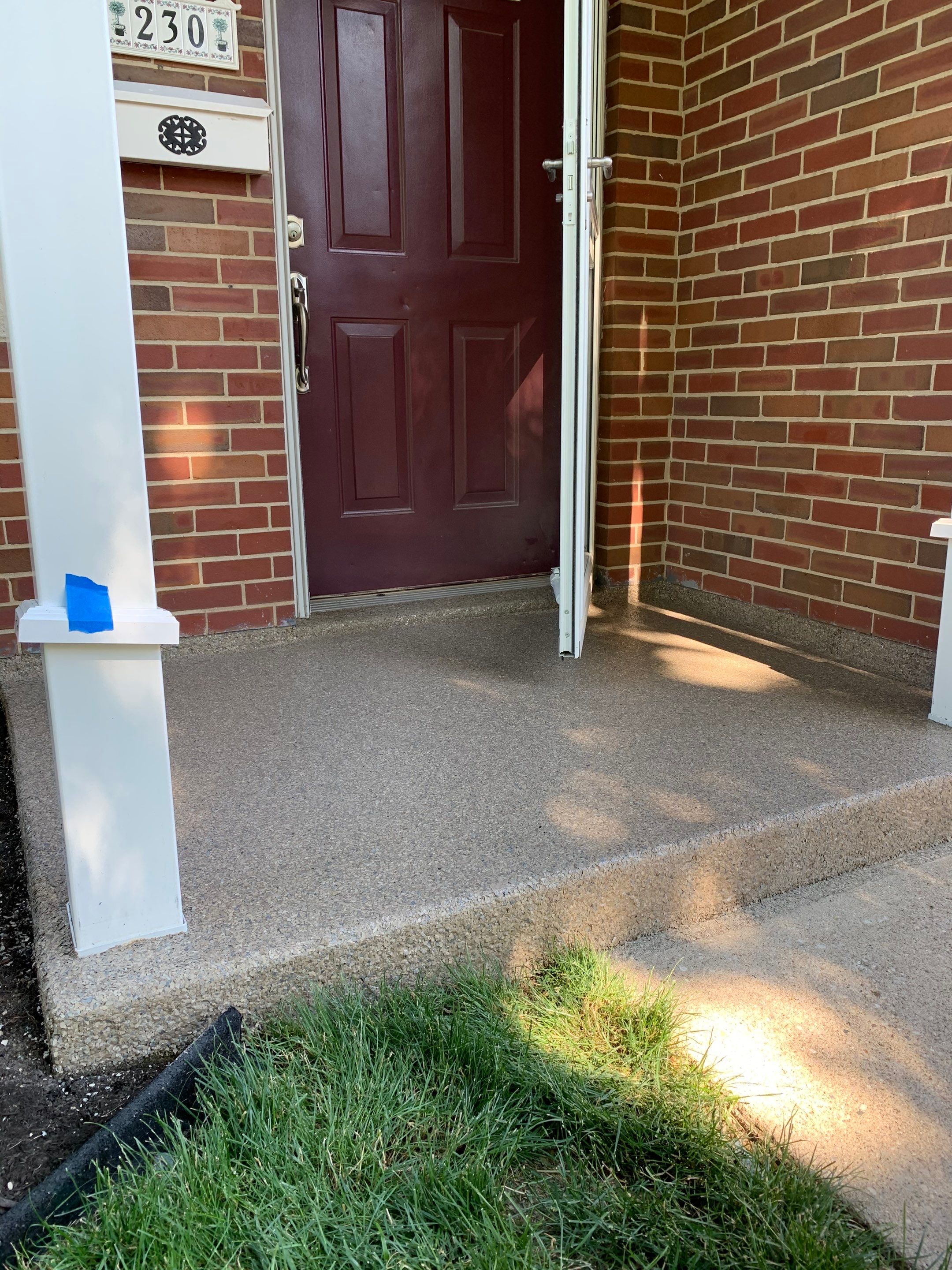 Patio Installation using Flint by Your1DayFloor.com