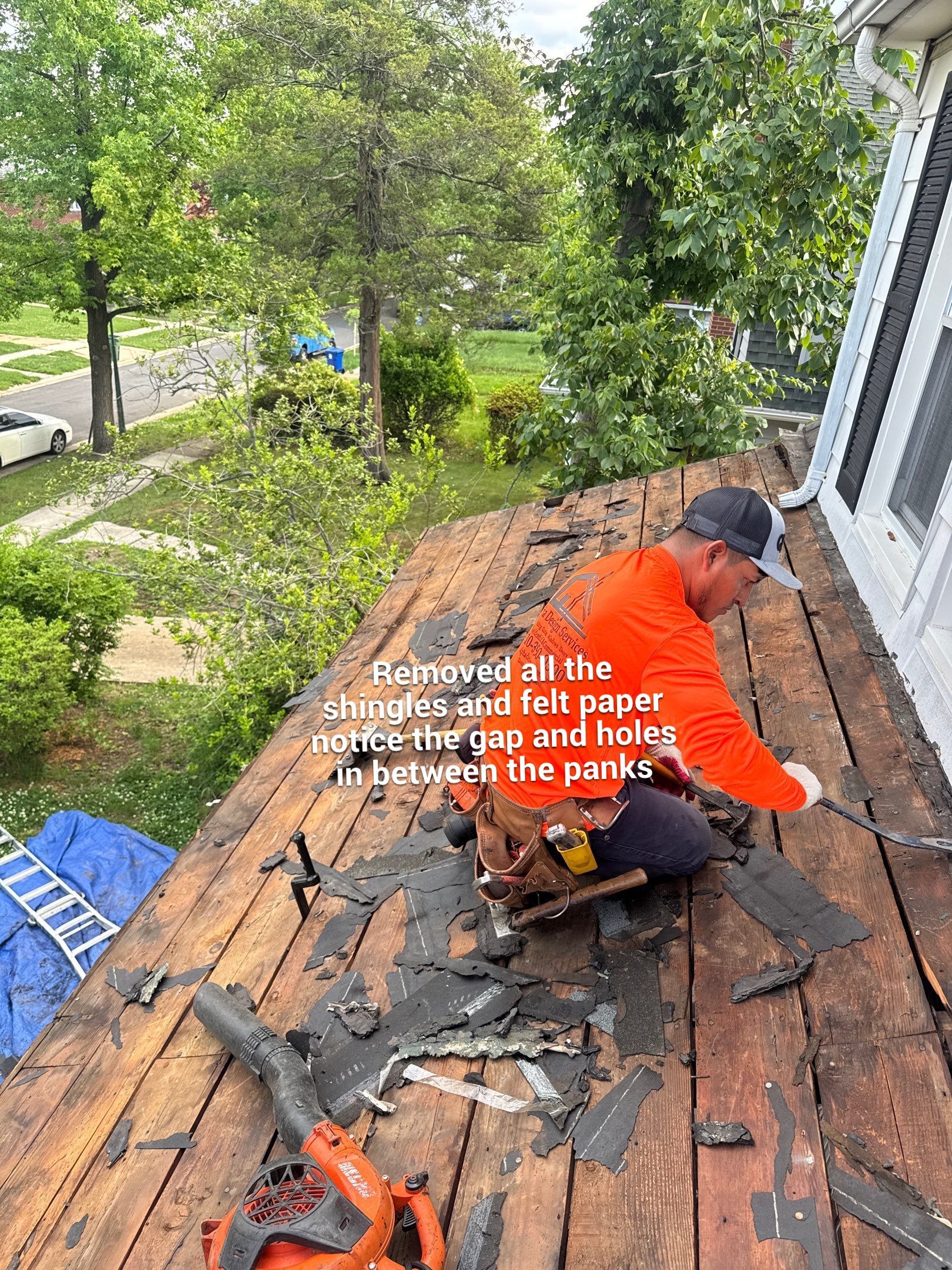 Roof Replace Porch by Alpha Design Services
