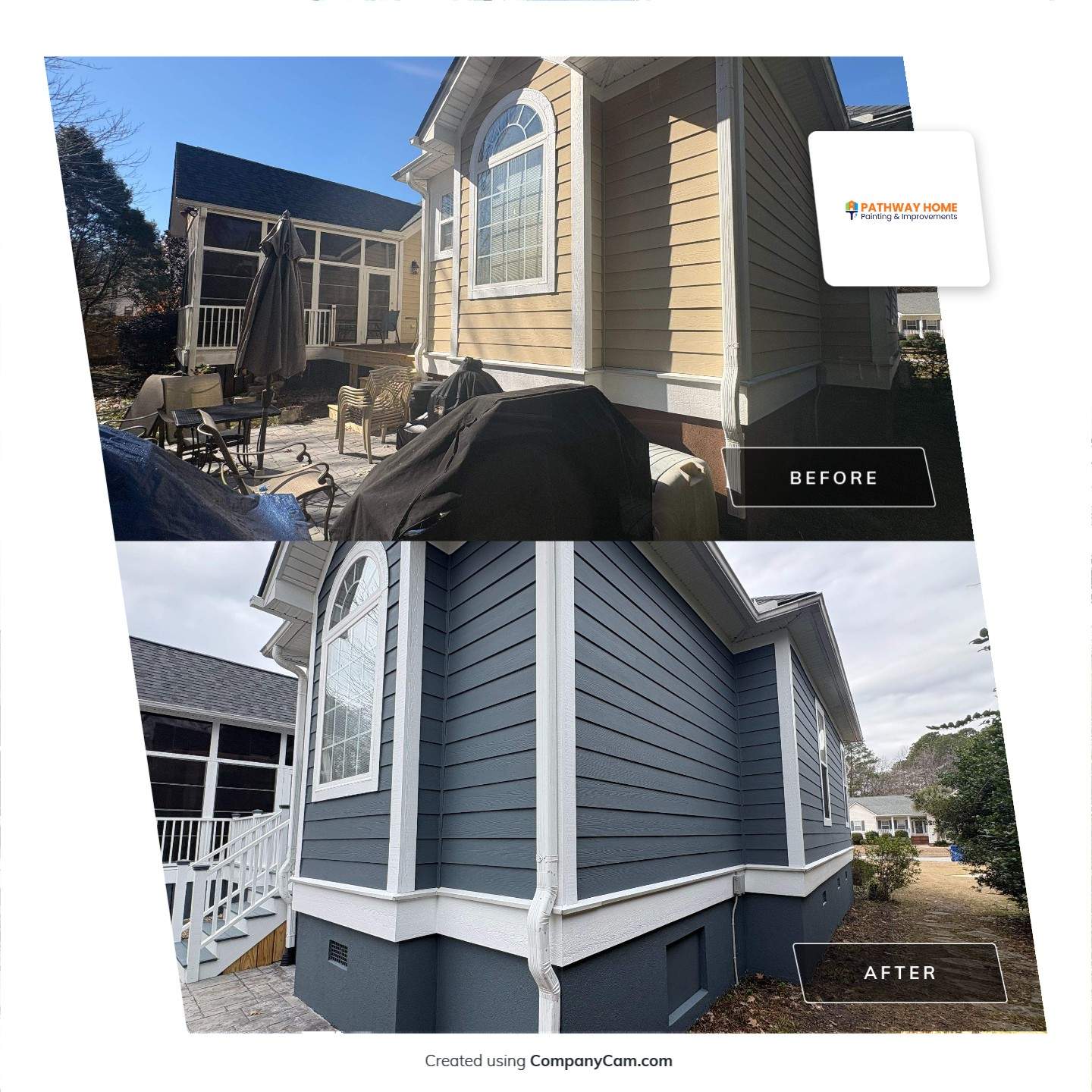 Before ➡️ After | Indigo Fields Revitalization by Pathway Home Painting & Improvements