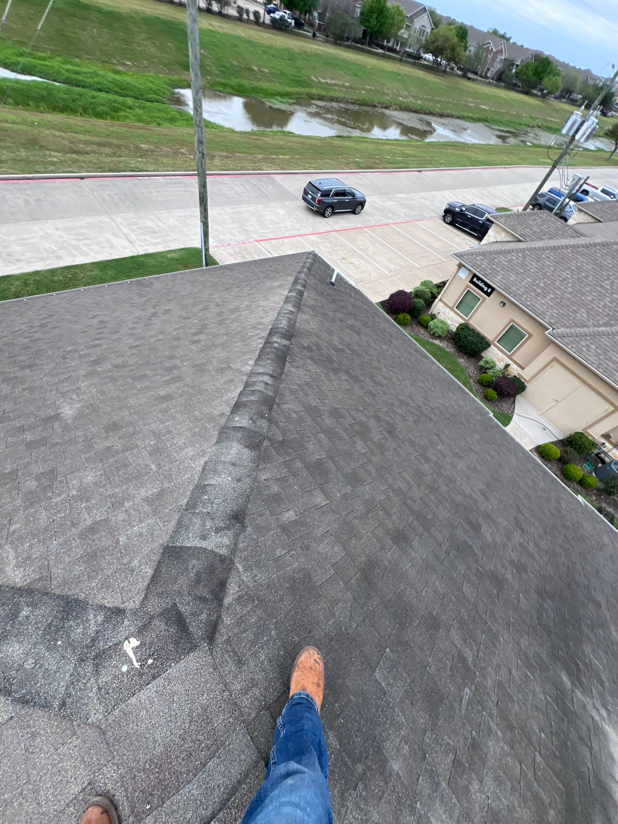 Residential Roofing Repair using Owen's Corning Duration (Lifetime) Shingles by Roof Repair Company
