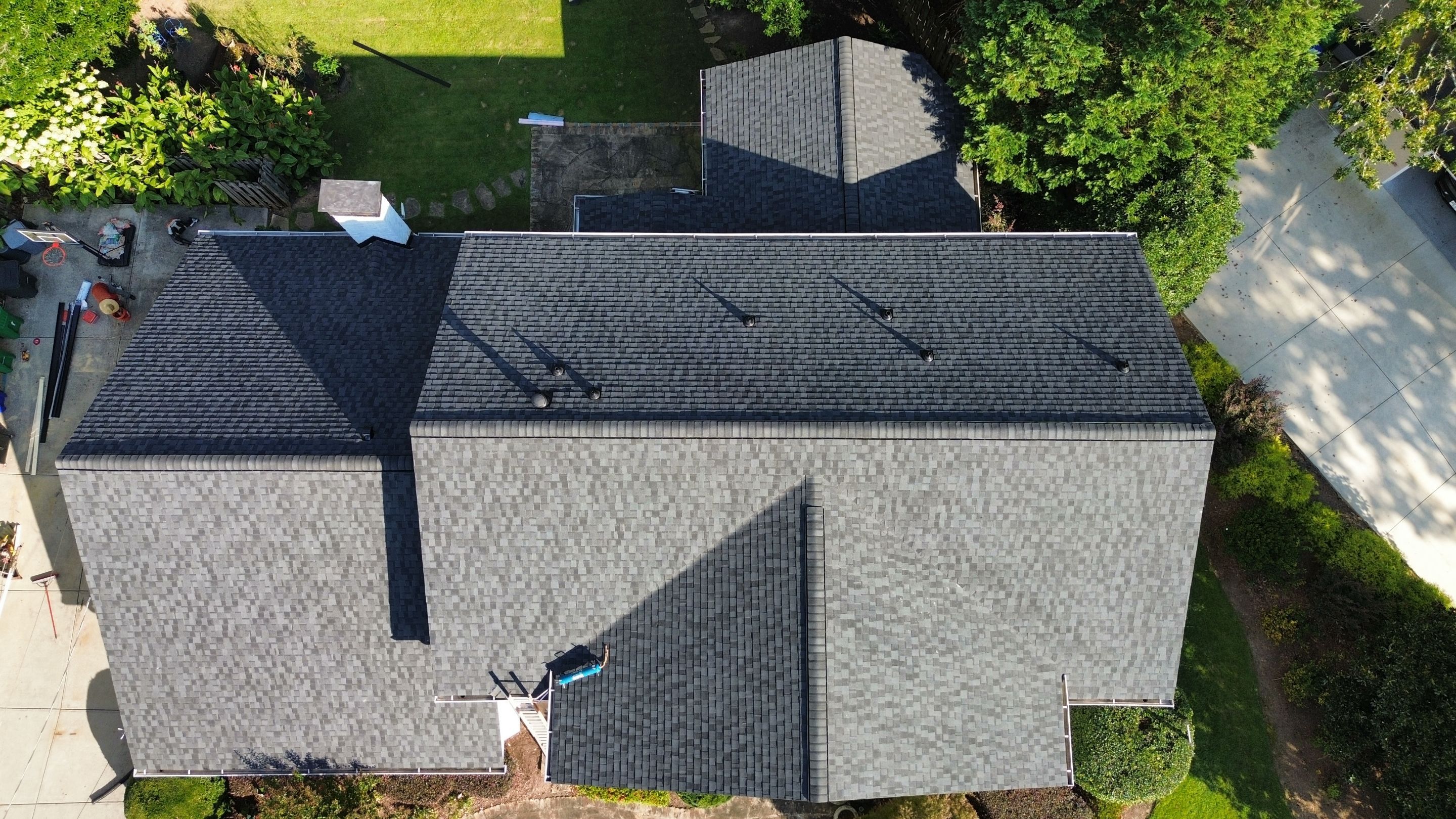 Dunwoody, GA Roof Replacement CertainTeed Landmark Pro Max Def Moire Black by Reset Roofing