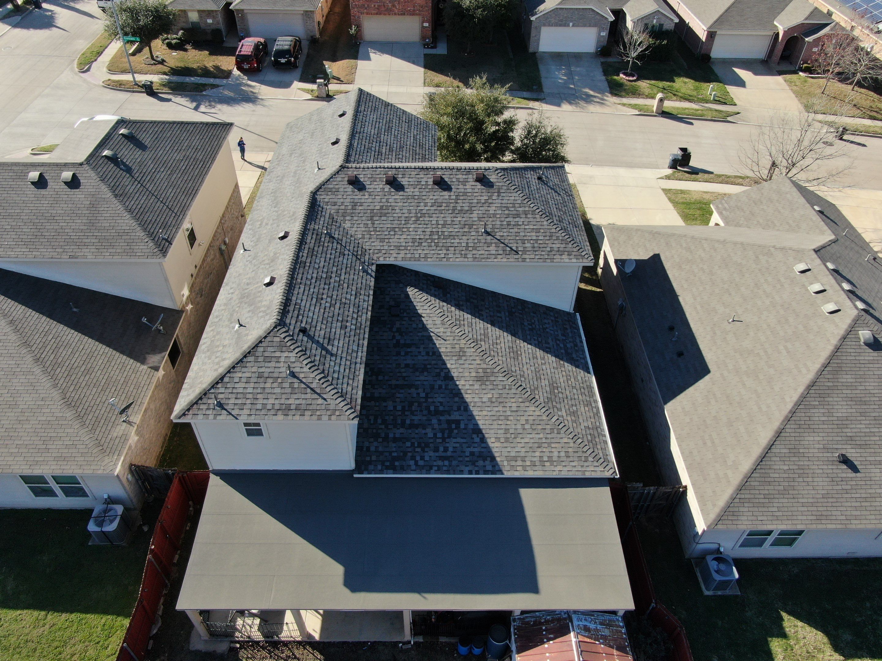 Upgraded roof to class 4 hail impact resistant by Becker Roofing and Exteriors