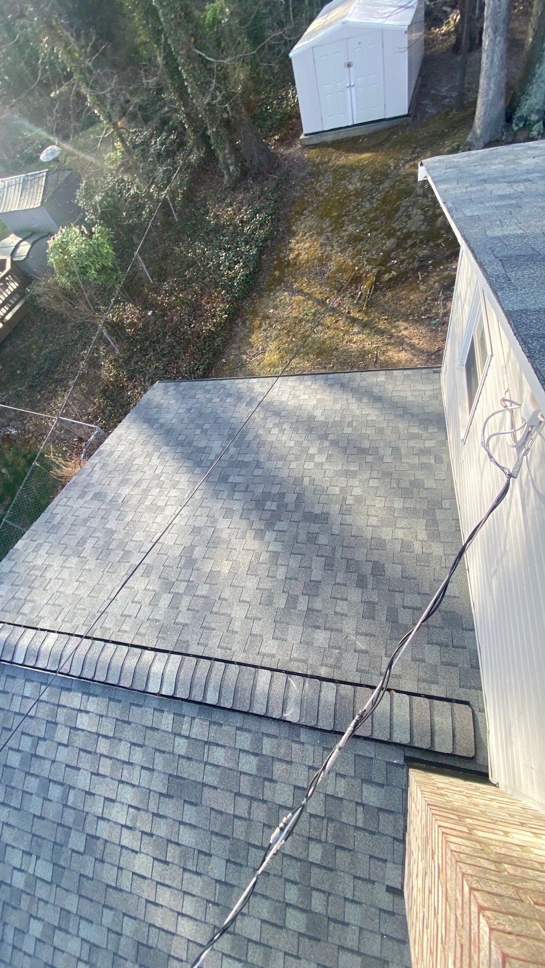 West Springfield: Residential Roof Replacement with CertainTeed Landmark in Colonial Slate by RM Banning, Inc.