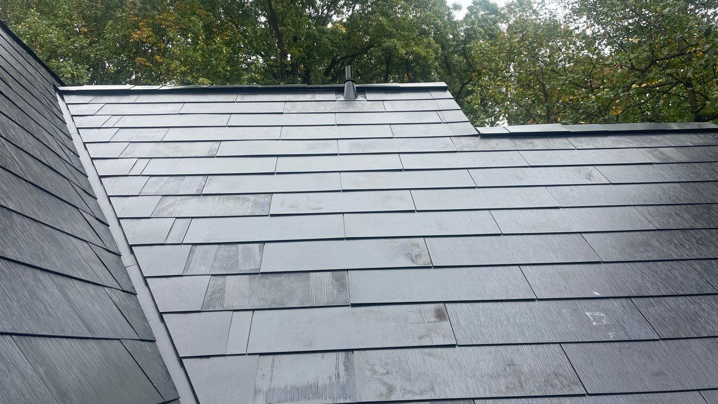Tesla Solar Roof near Hershey, PA by American Home Contractors