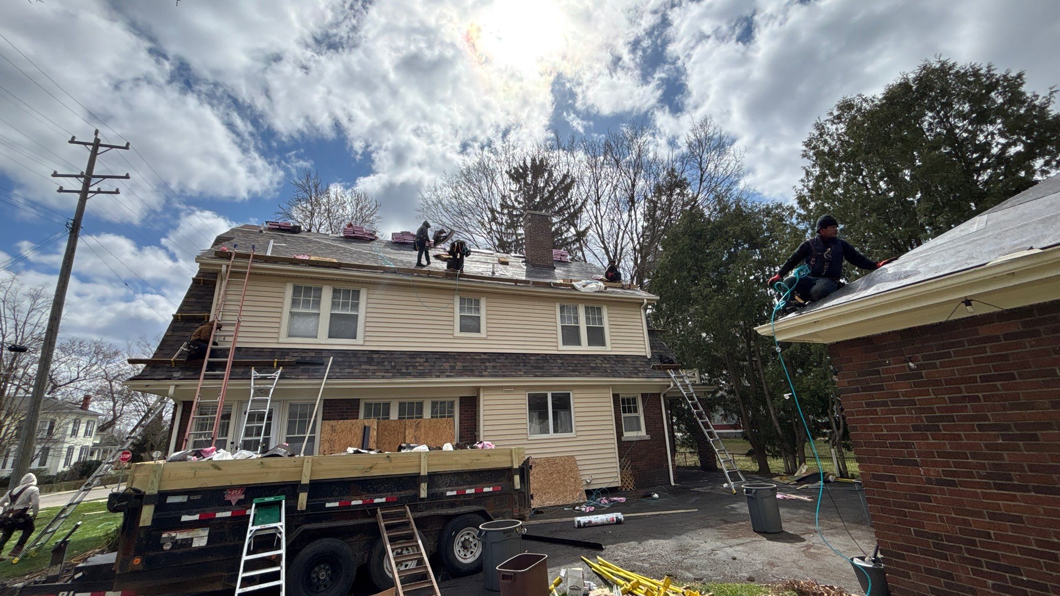Roof Replacement using Owens Corning Summer Harvest by 180 Contractors