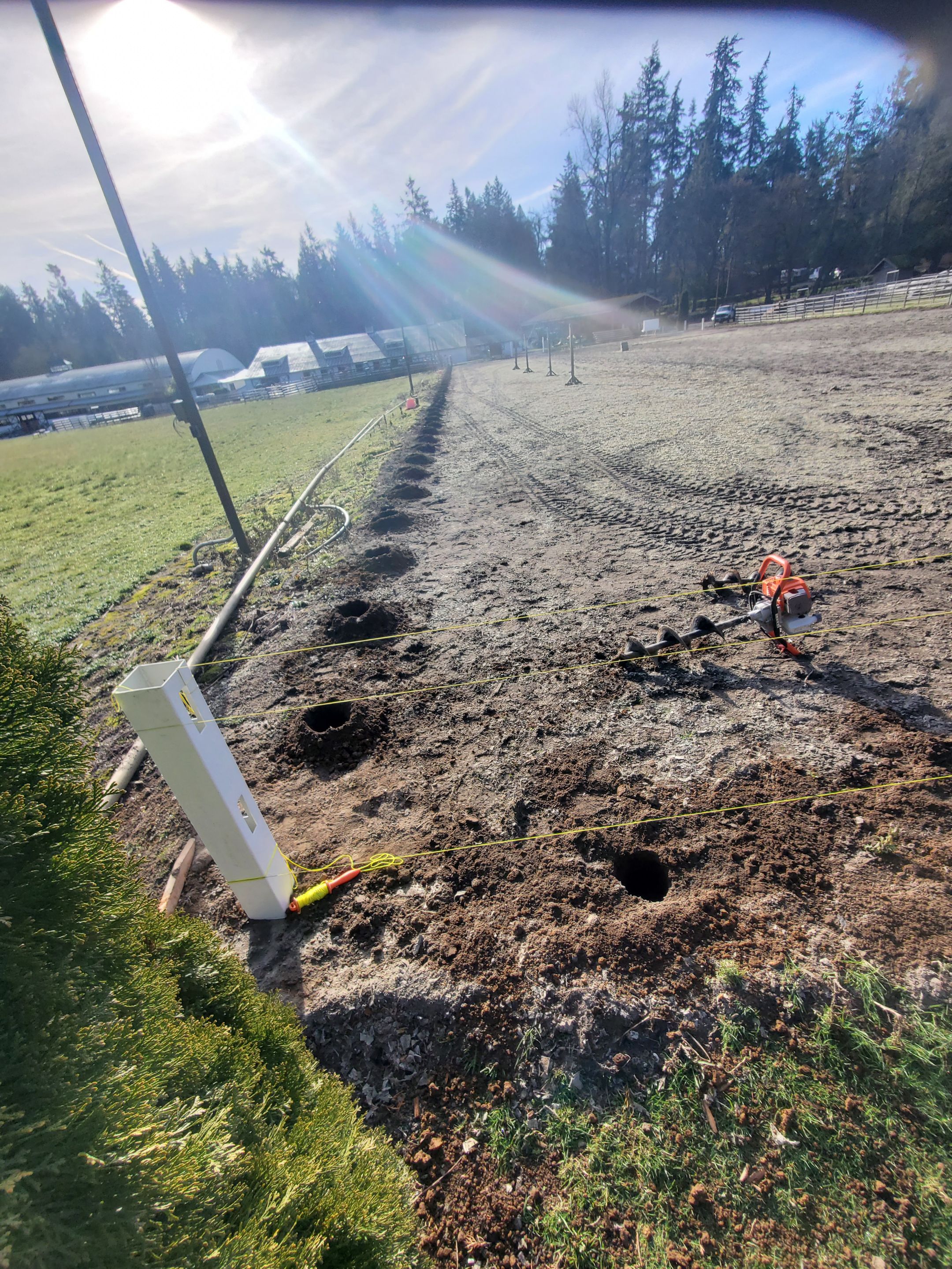 Lake Oswego Hunt Club Equestrian Outdoor Arena by Construction Now LLC