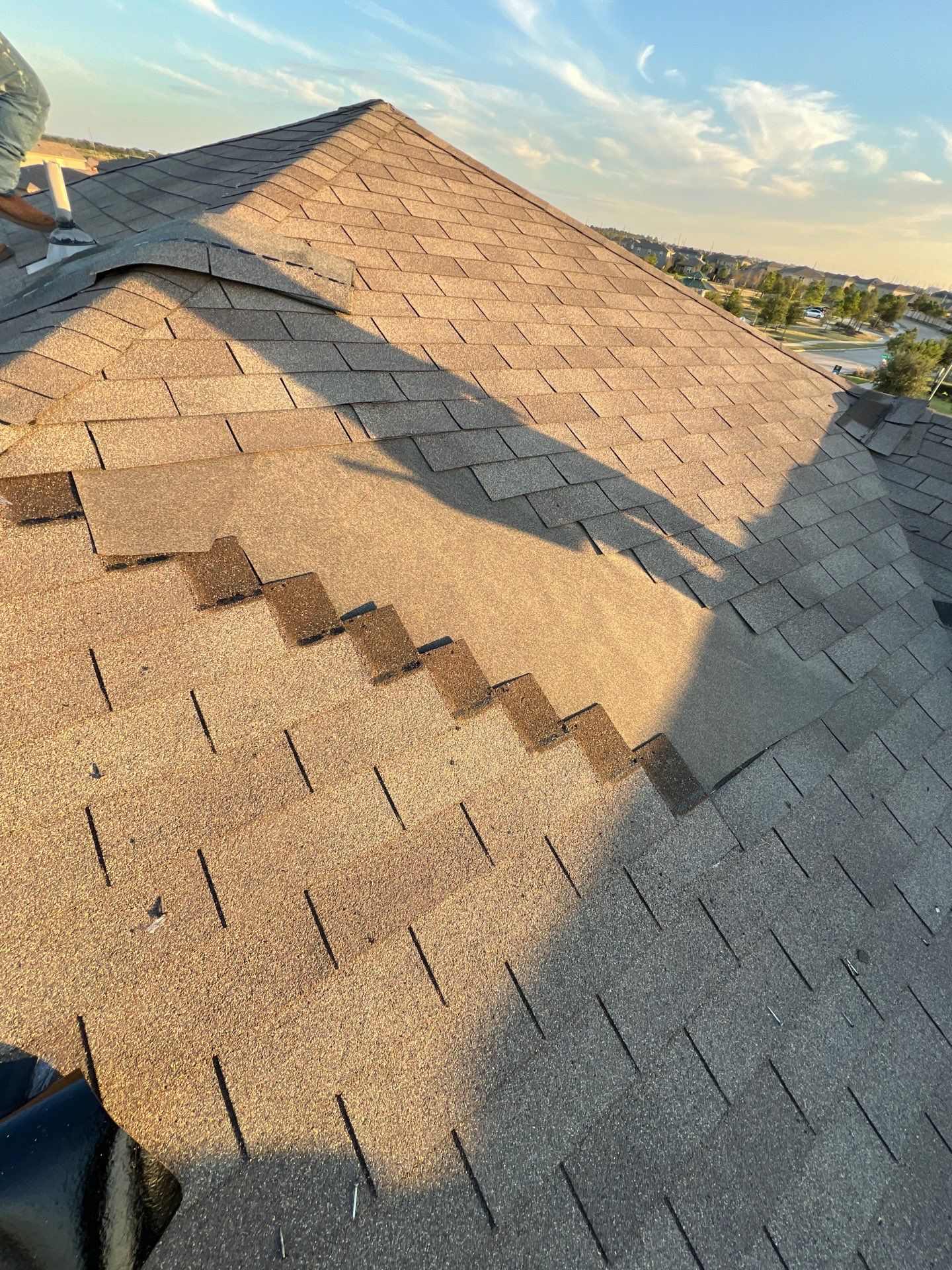 Hail Damage using Owen's Corning Duration (Lifetime) Shingles by Roof Repair Company