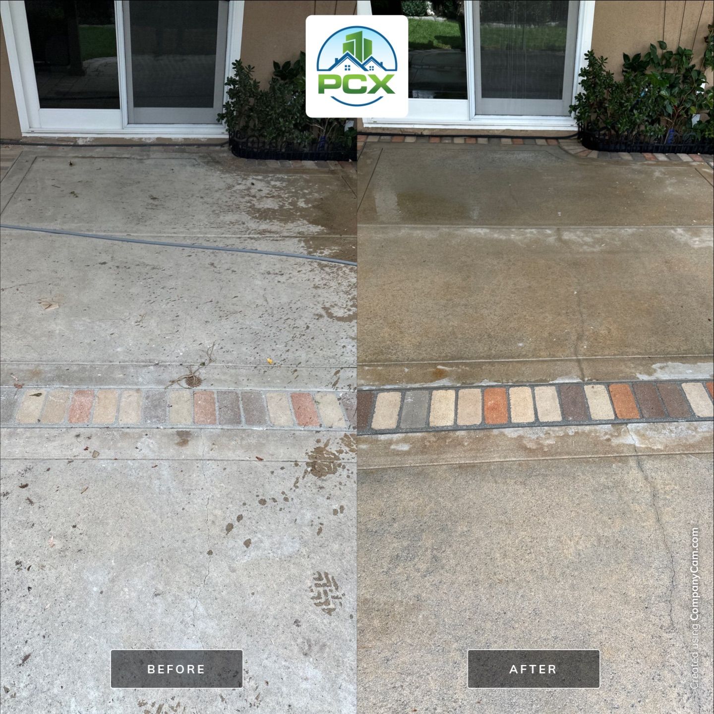 Orange County pressure washing to prepare for a gathering by Property Cleaning Experts