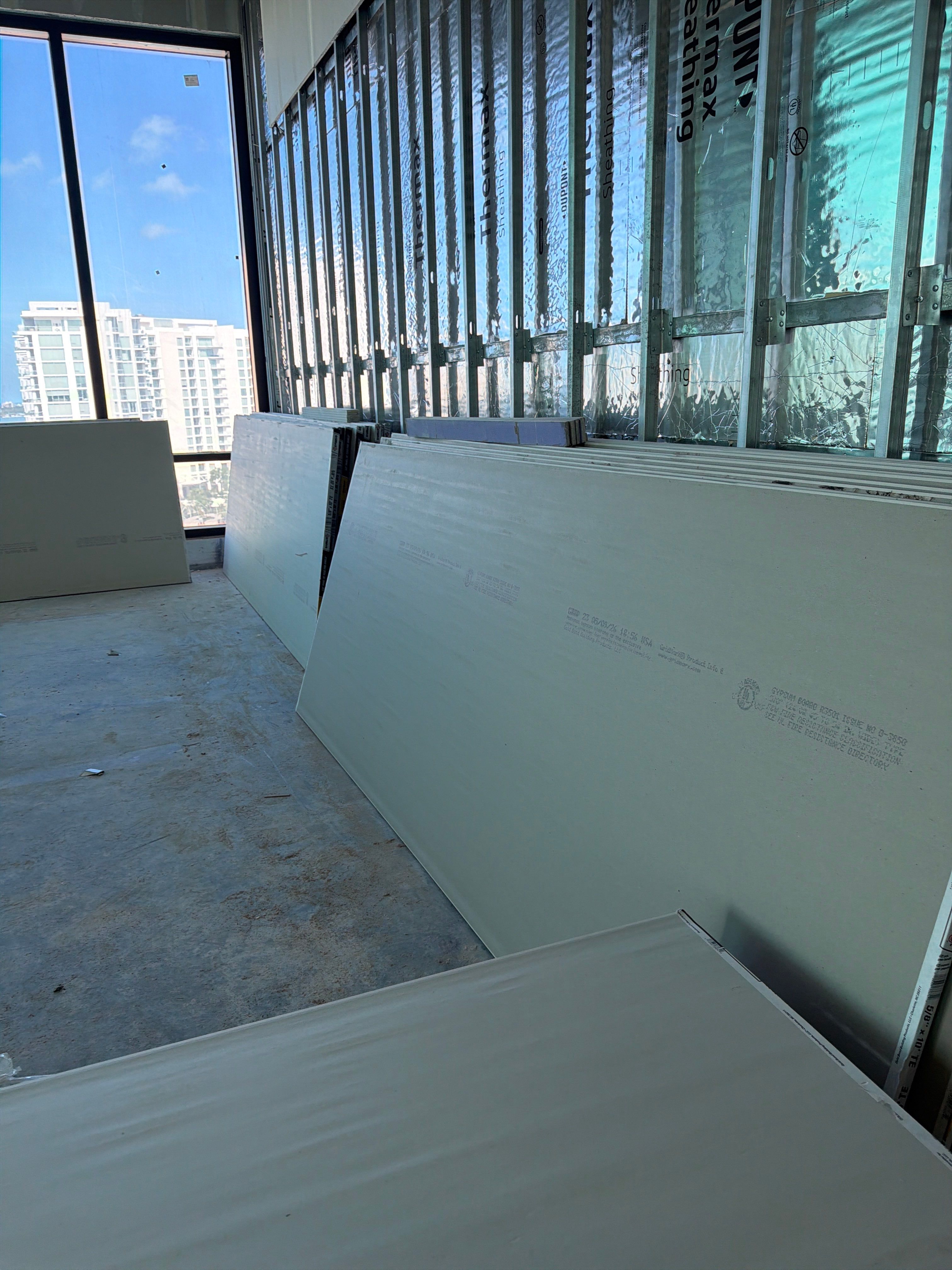 High-Rise Commercial Interior Build-Out at The Edge in Sarasota by GA Foam Solutions, Inc.