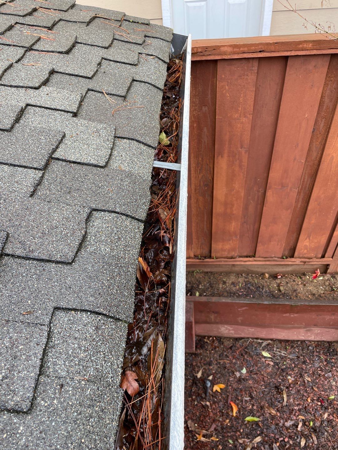 San Jose Gutter Cleaning on a 2 story home by All One Solar Shine