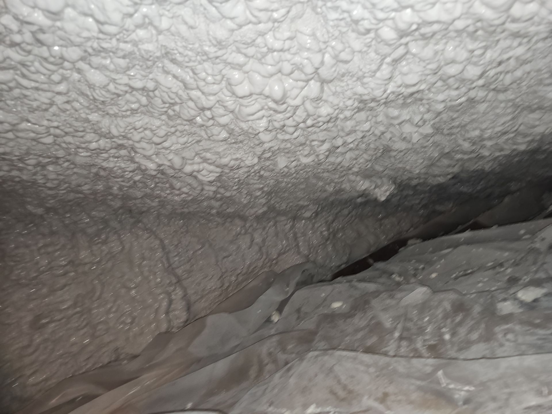 Basement Exterior Walls using Closed Cell Spray Foam by NYS Foam & Energy