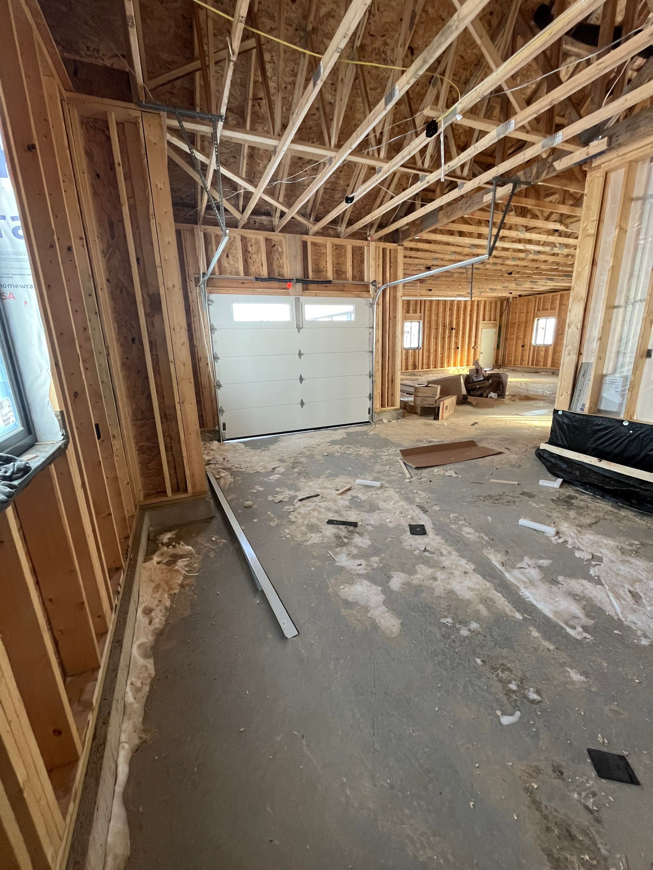 Garage using Slate Stone by Select Painting, Coatings & Garage Cabinets