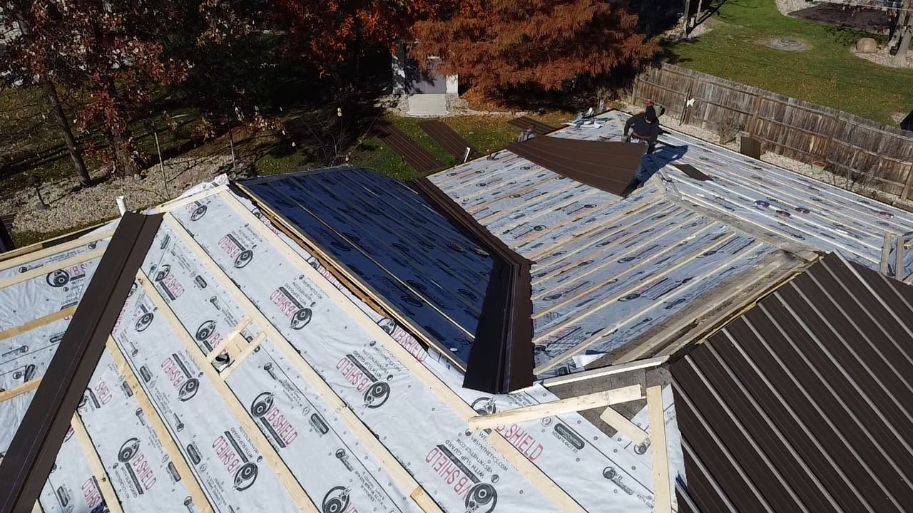 Exposed Fastener Metal Roof Replacement – Ossian, IN by 4Ever Metal Roofing