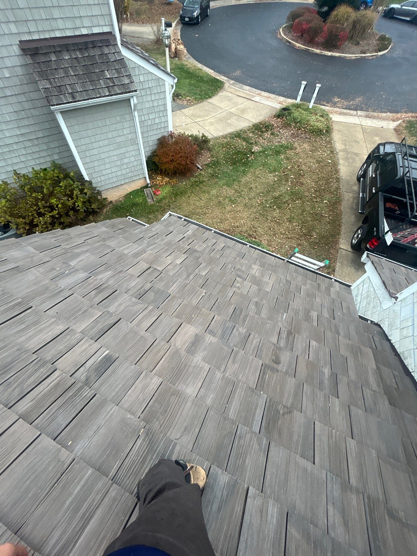 Reston :  Residential Roof Replacement with Brava Synthetic Cedar Shake Class C Natural  by RM Banning, Inc.