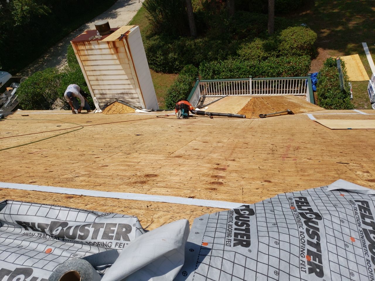Residential Roofing Installation using Roof Replacement by American Roofing & Construction LLC