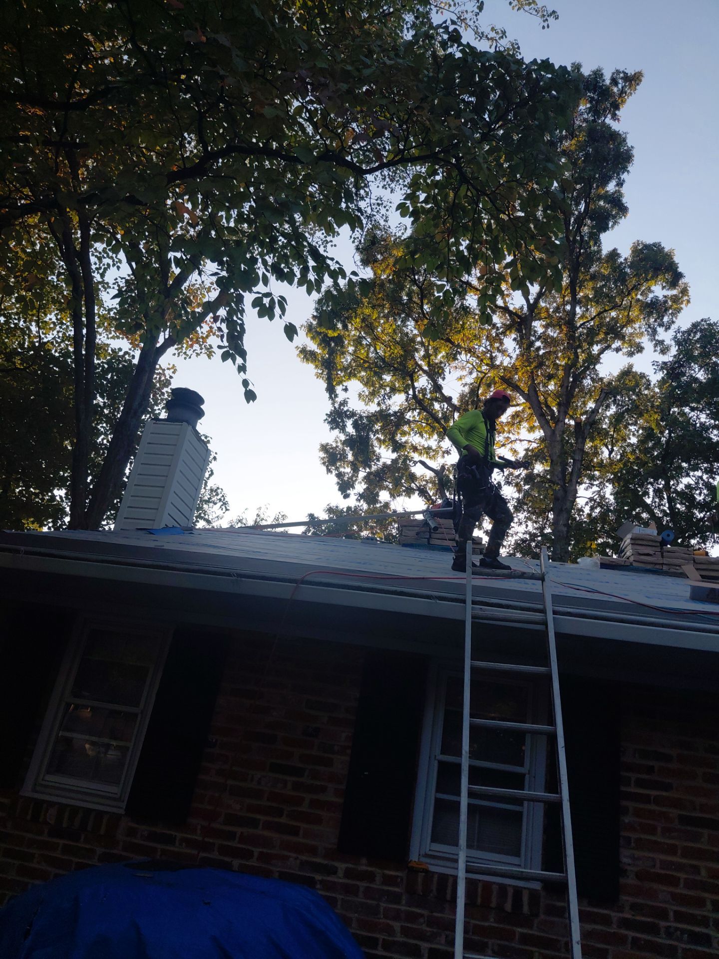 Falls Church: Residential Roof Replacement with CertainTeed Landmark in Moire Black  by RM Banning, Inc.