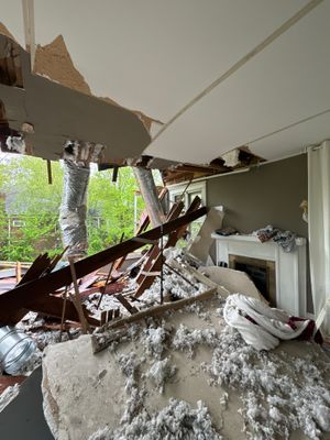 Memphis Home Restoration and Copper Gutter Installation Following Tree Damage