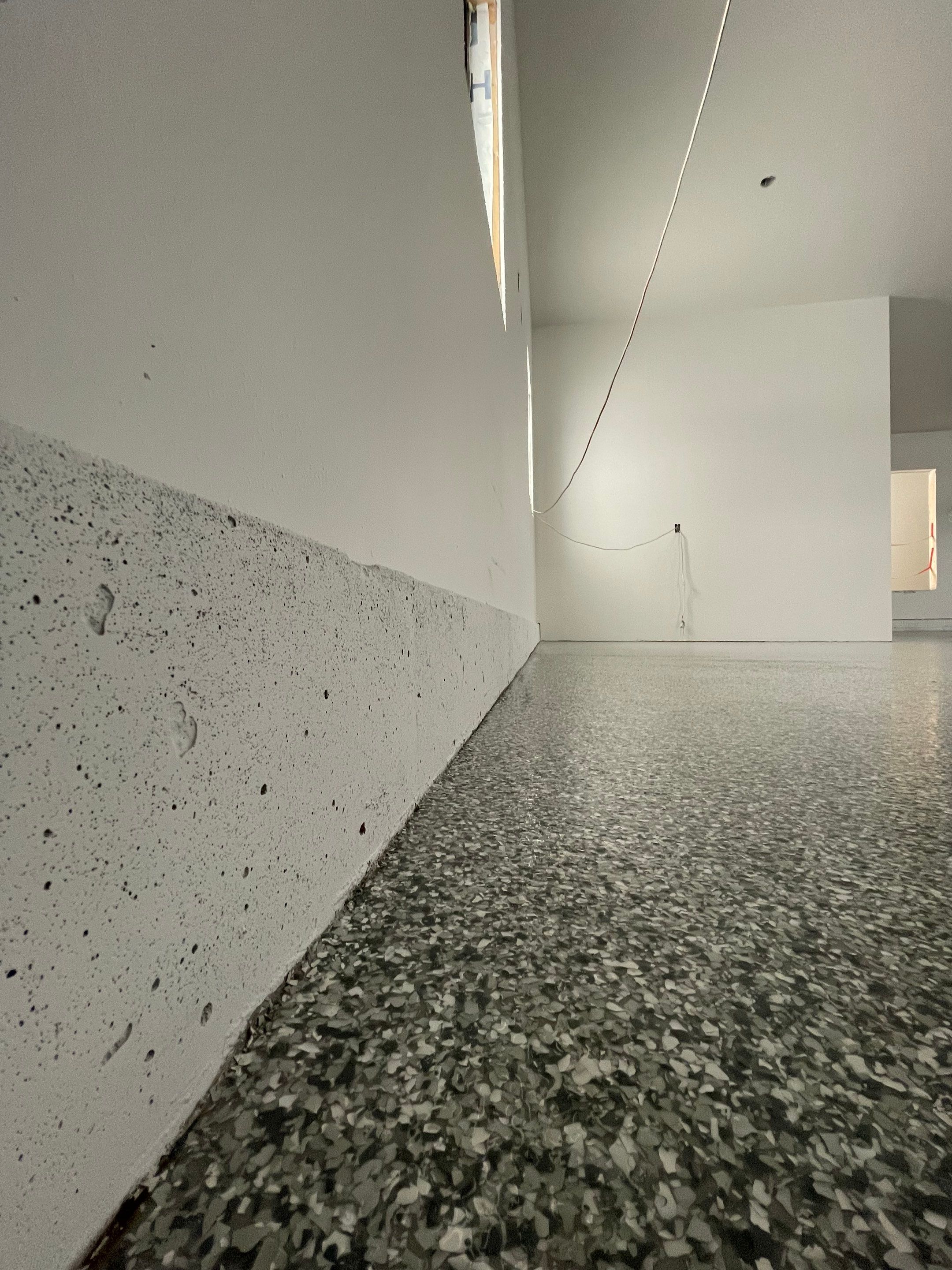 Garage using Slate Stone by Select Painting, Coatings & Garage Cabinets