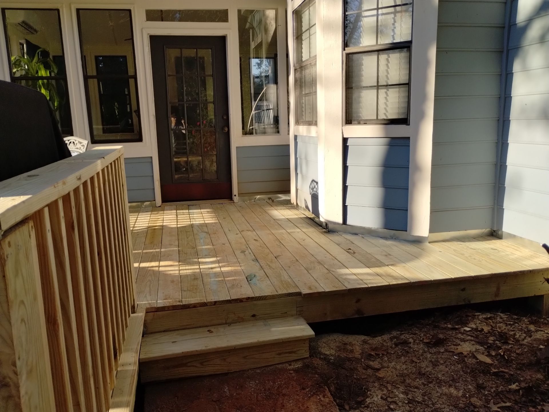 Lilburn Deck Rebuild by SWC Contracting, LLC
