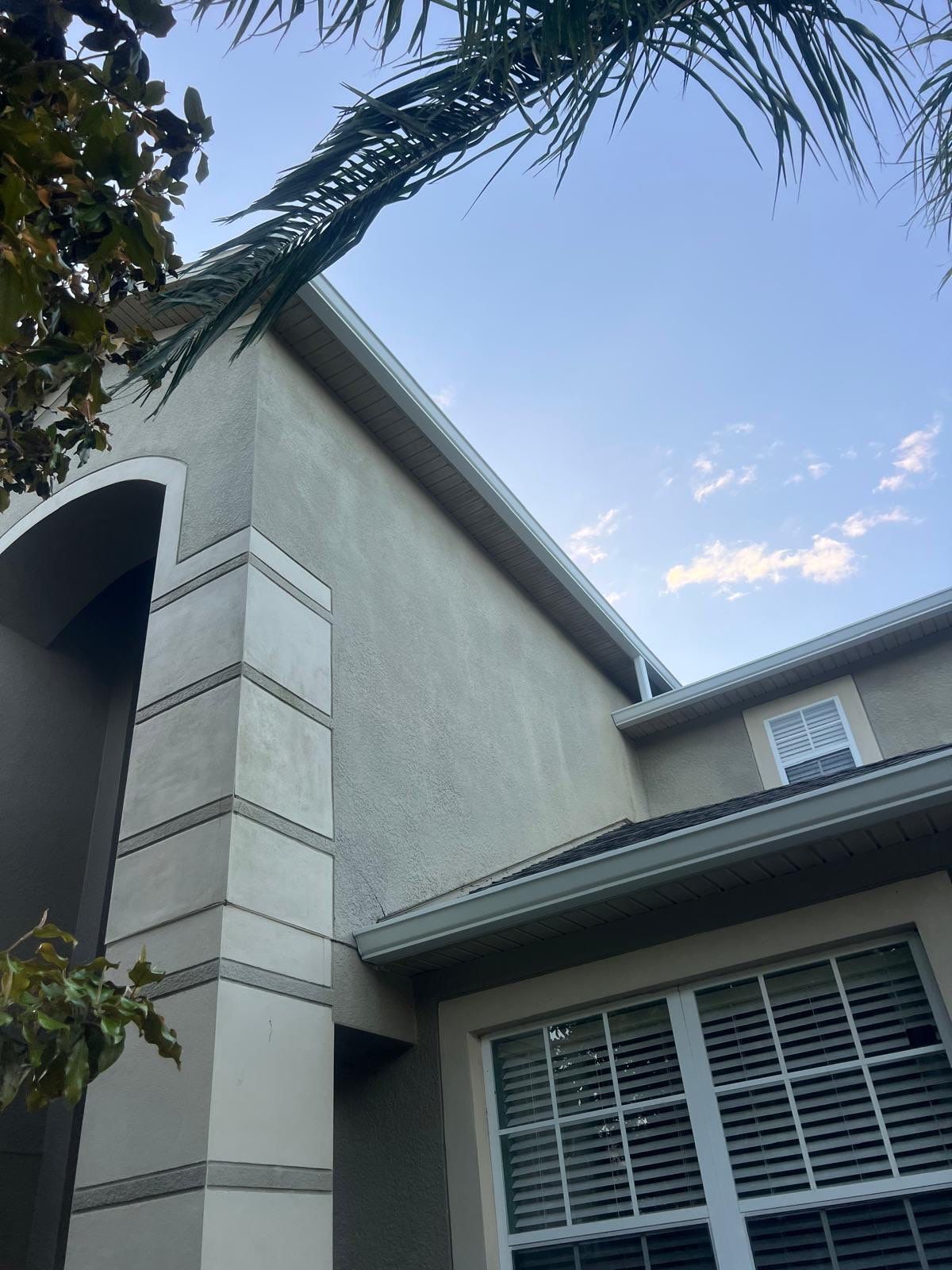 Modern 7-Inch Seamless Gutters for Luxury Homes in Tampa FL by Gutter Professors