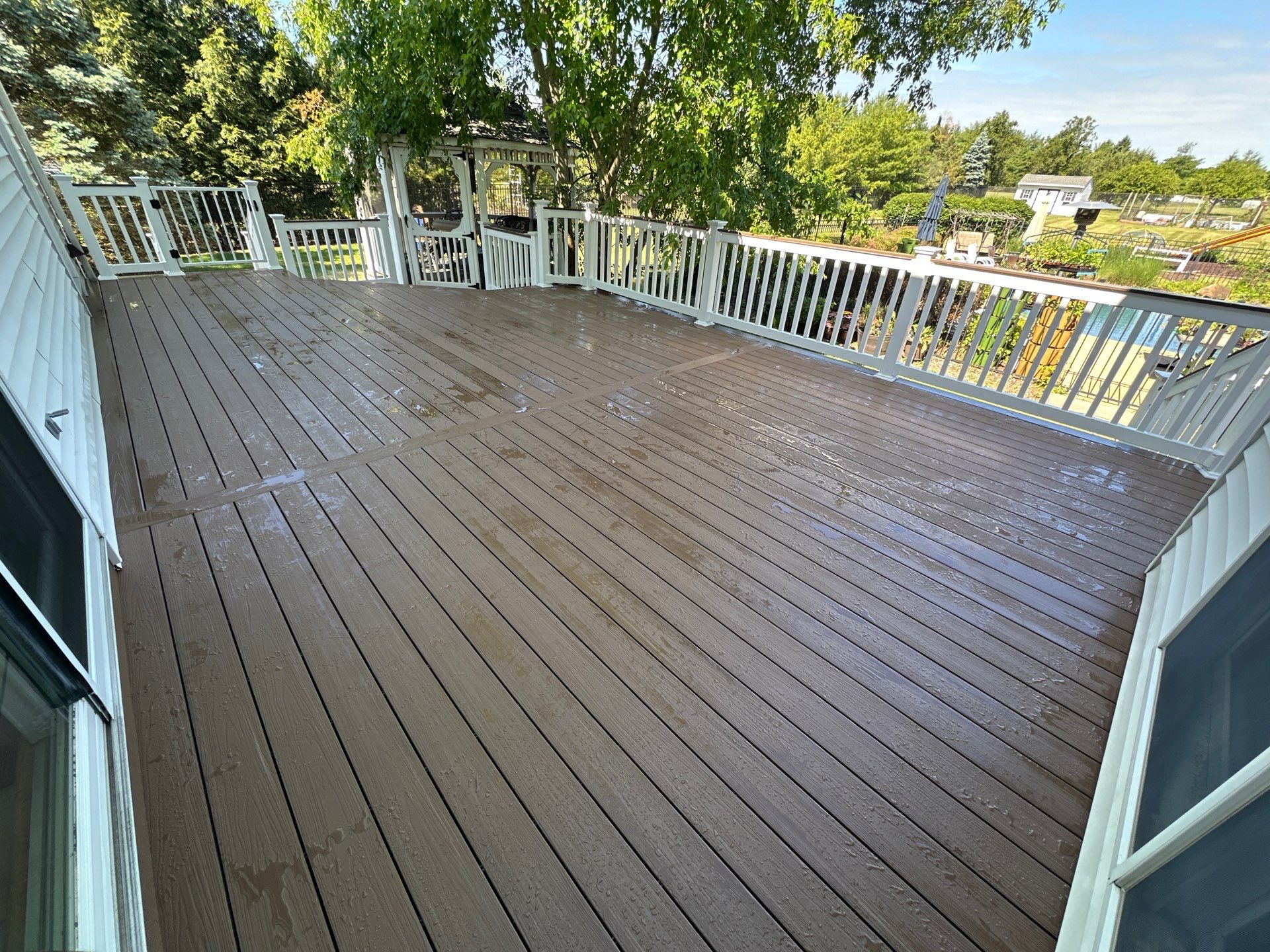 Deck Resurfacing in Hillsborough Township, New Jersey by deck guardian